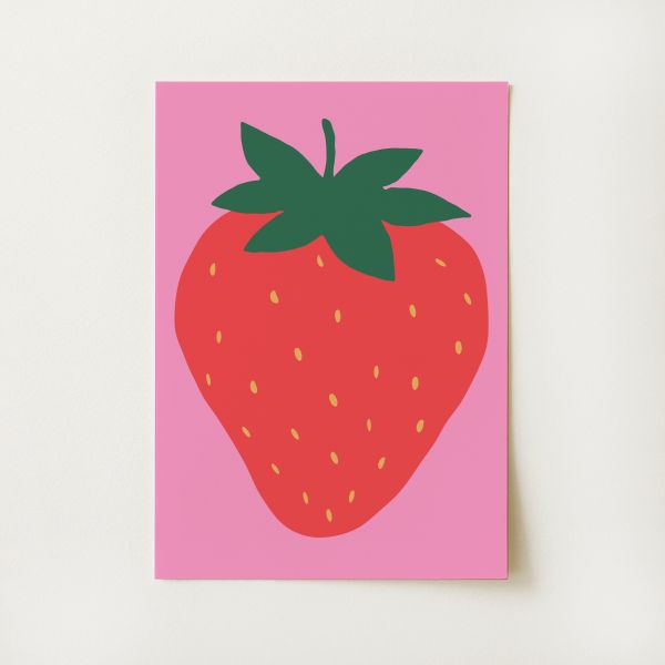 Strawberry Print