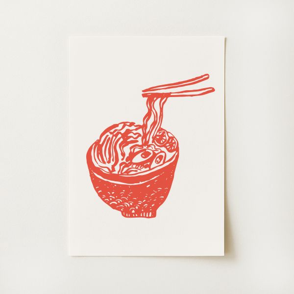 Ramen Print