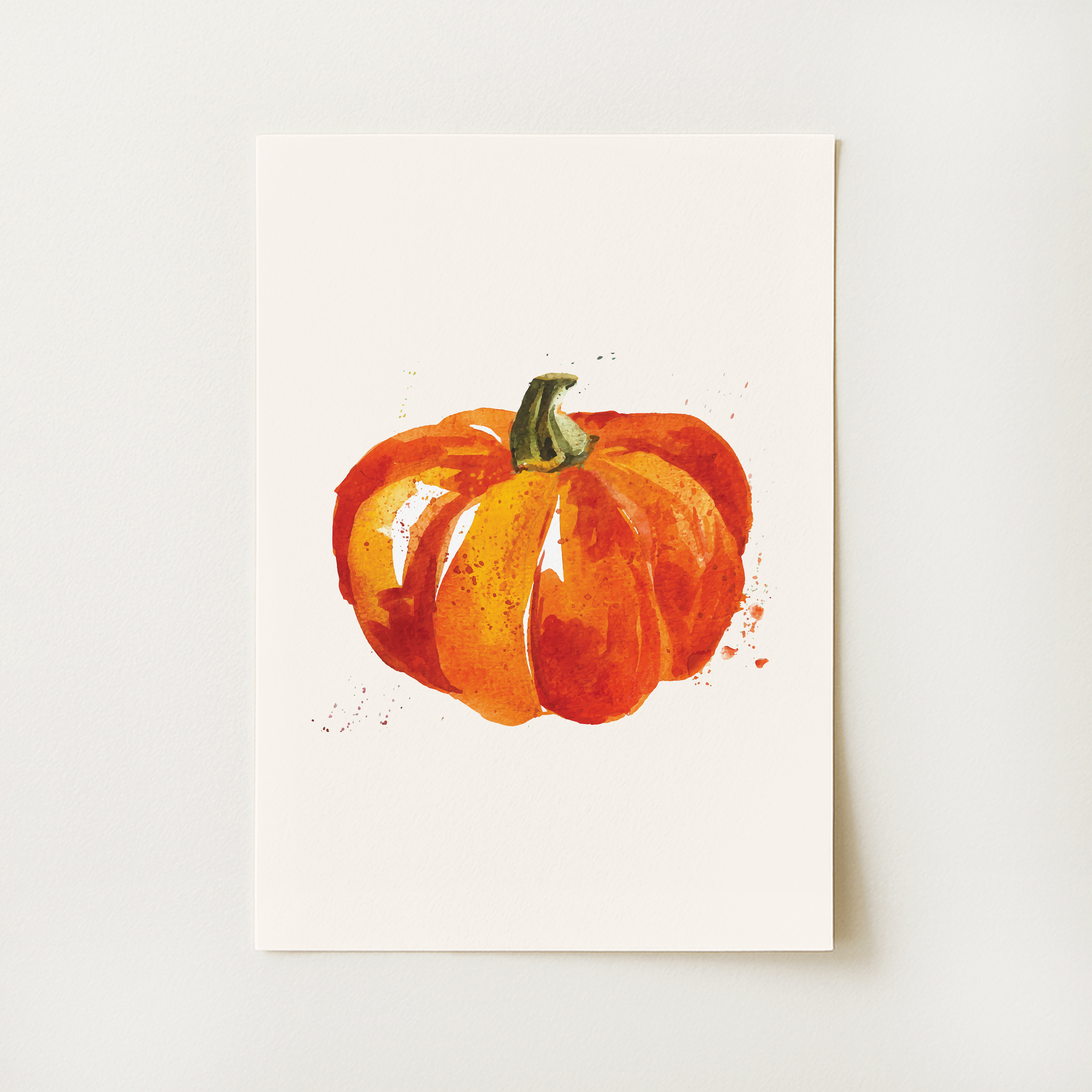 Pumpkin Print