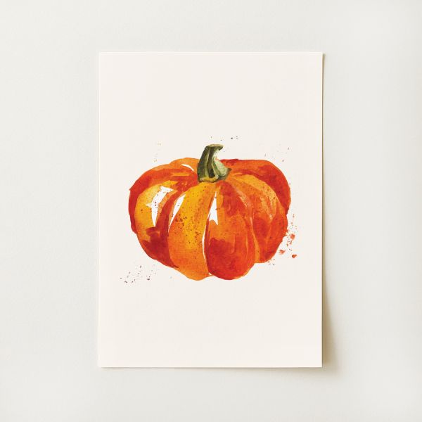 Pumpkin Print