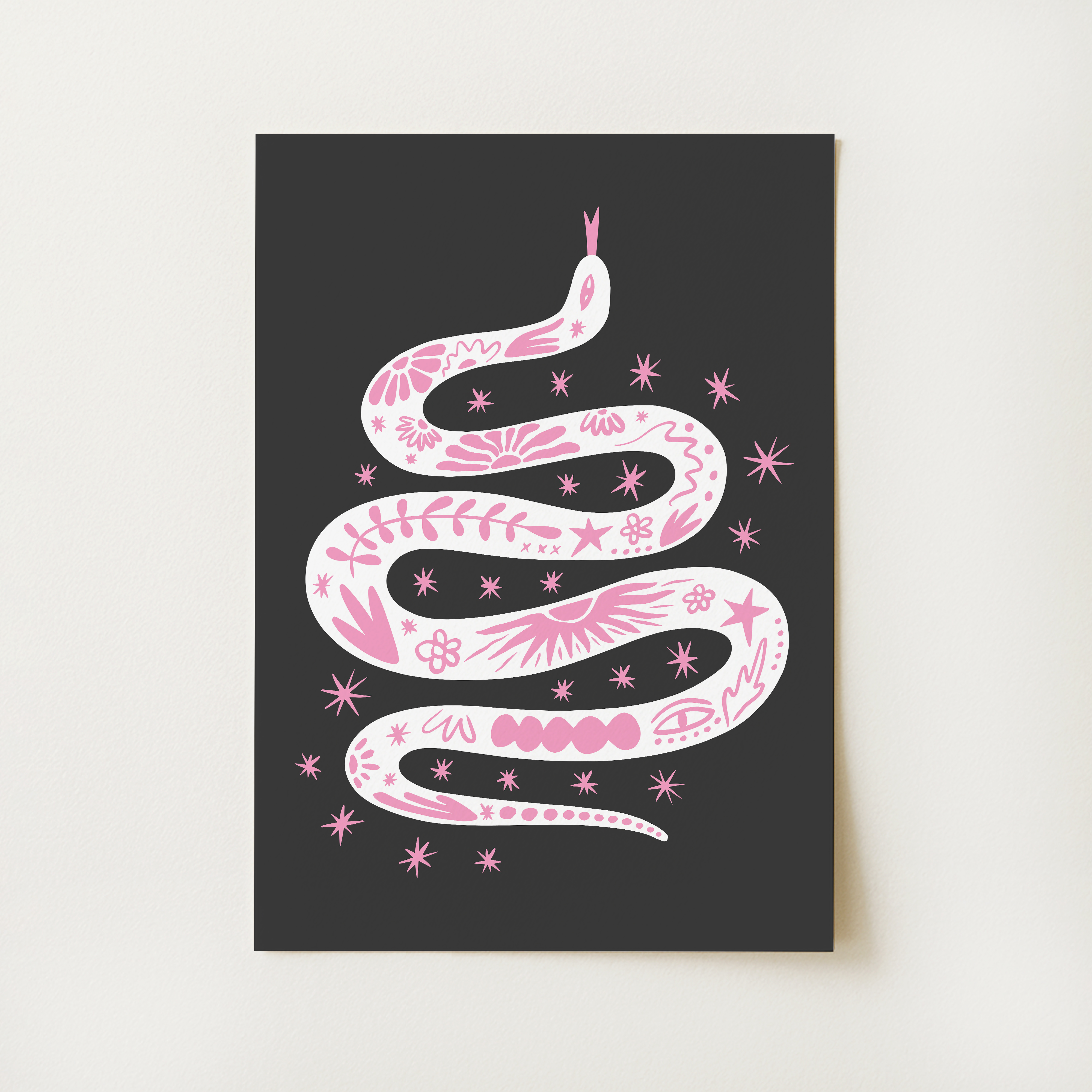 Magic Snake Print