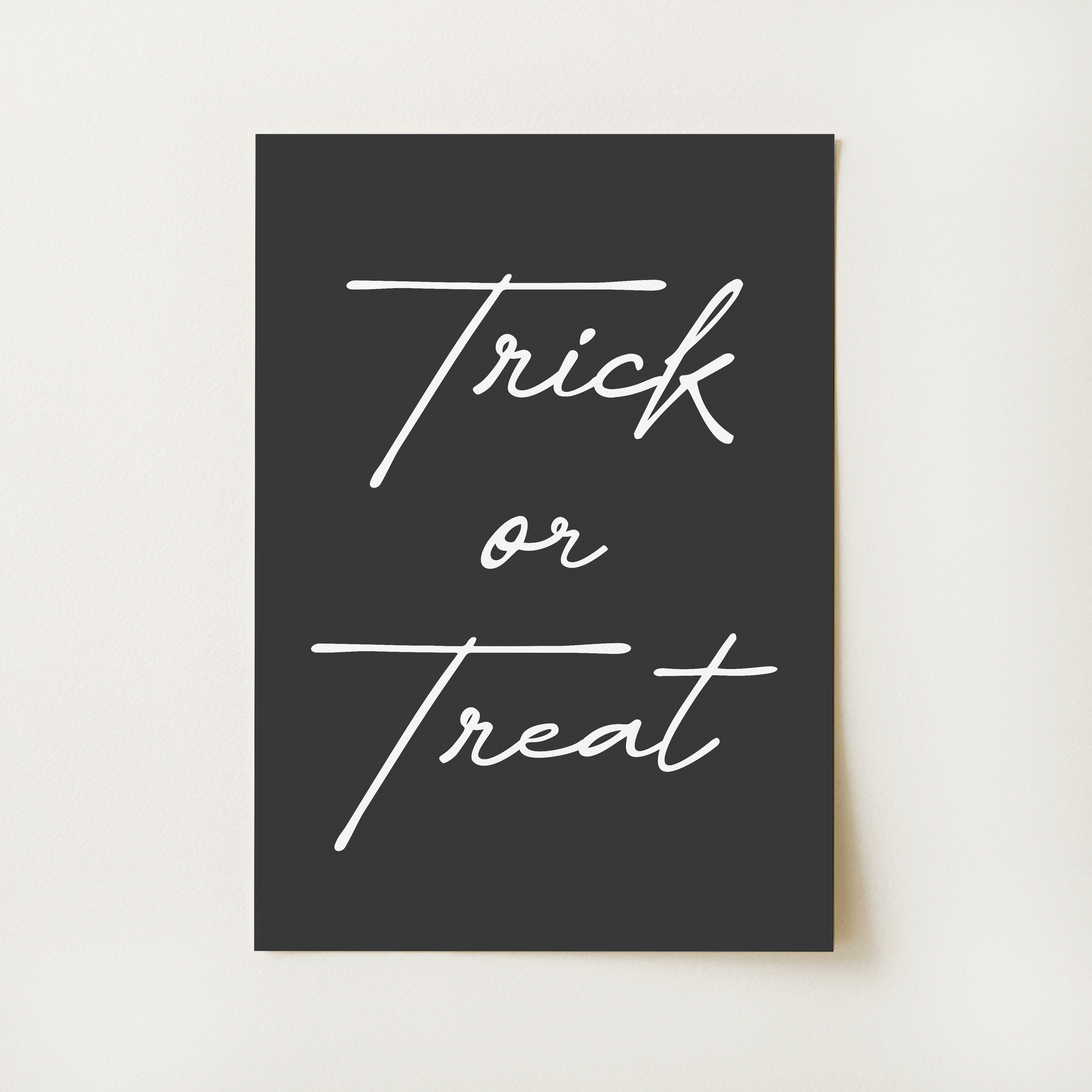 Trick or Treat Print