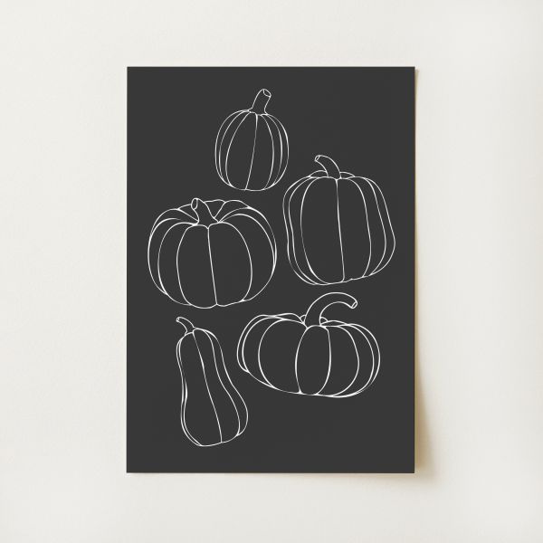 Pumpkins Print