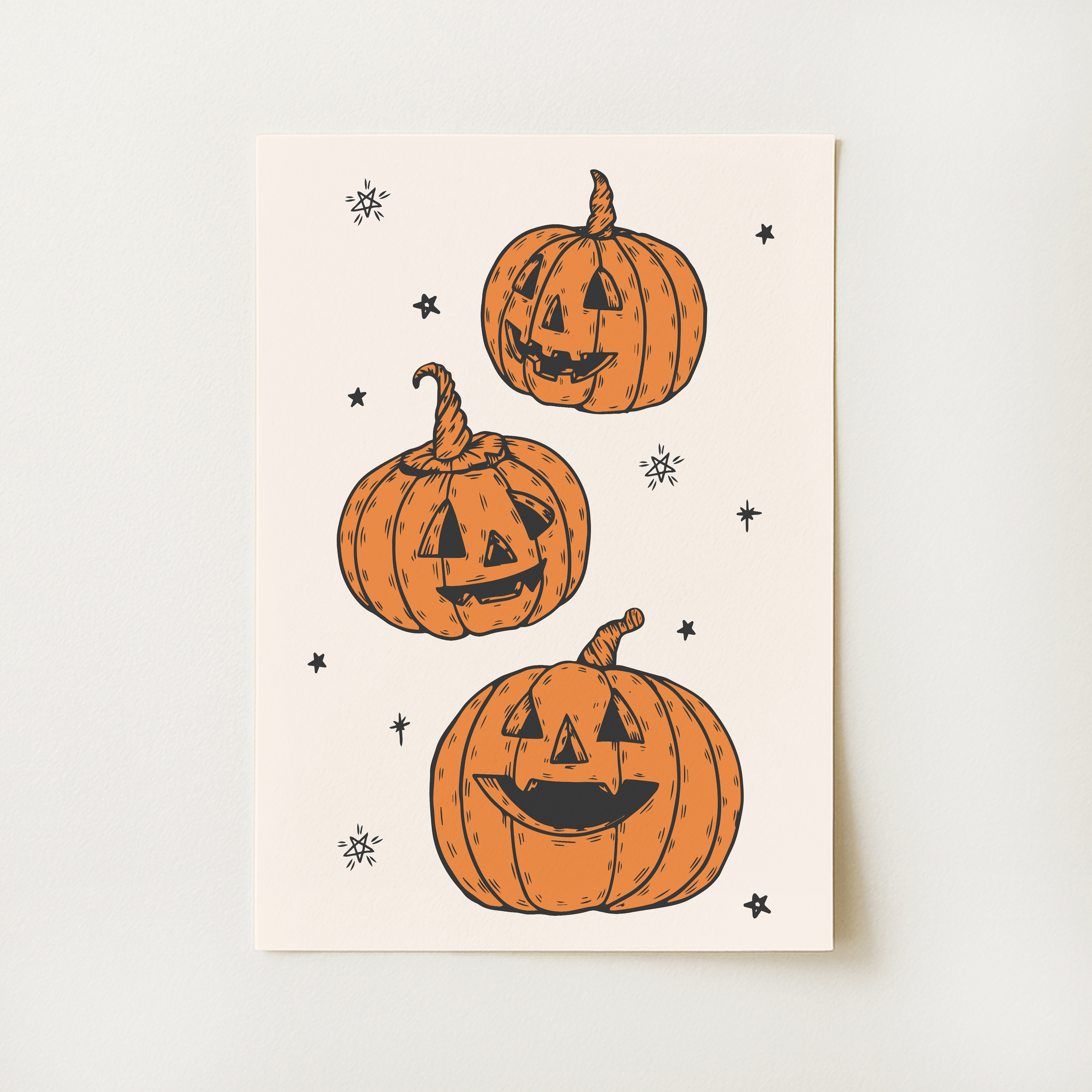 Pumpkins Print