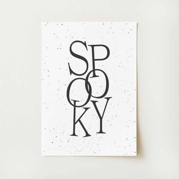 Spooky Print