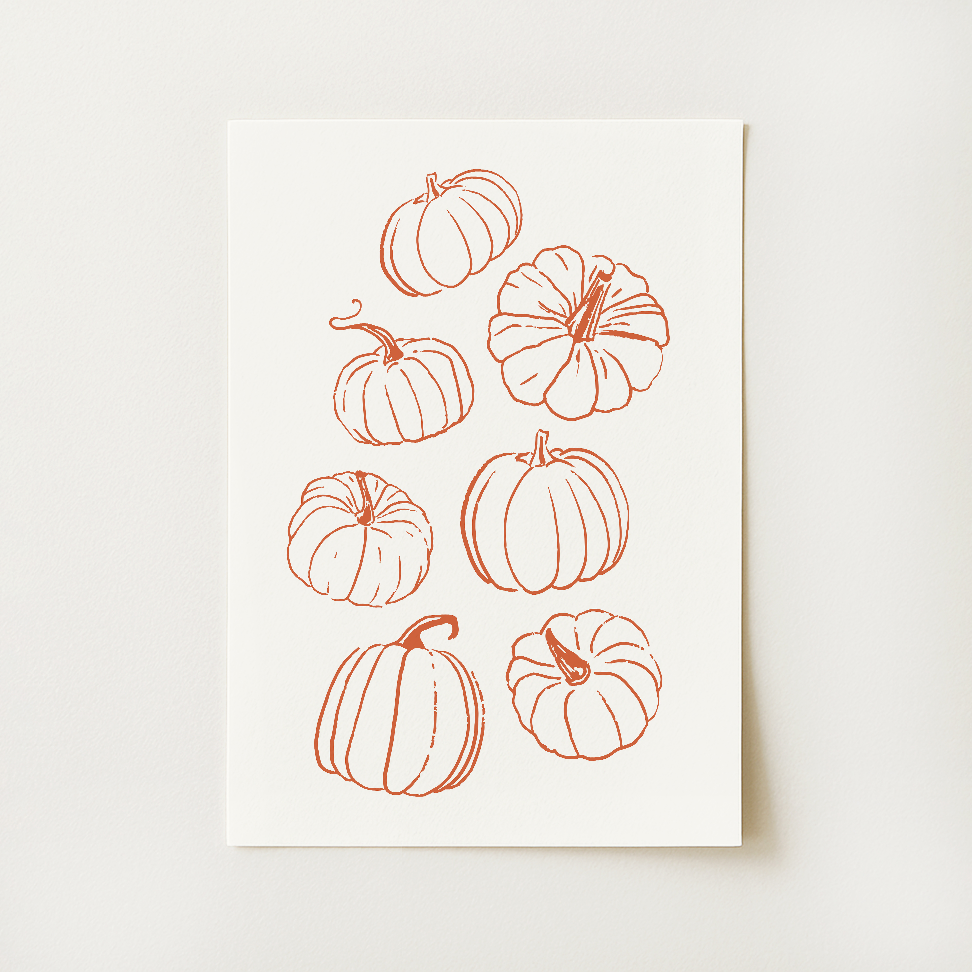 Pumpkins Print
