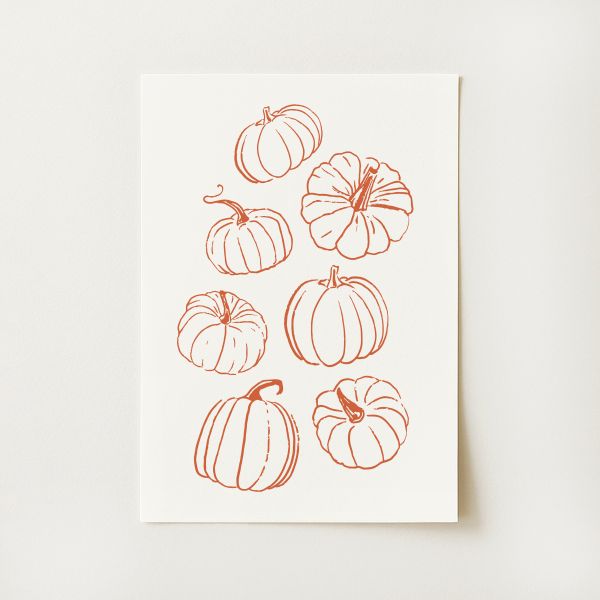 Pumpkins Print