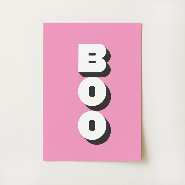 Boo Print