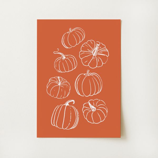 Pumpkins Print