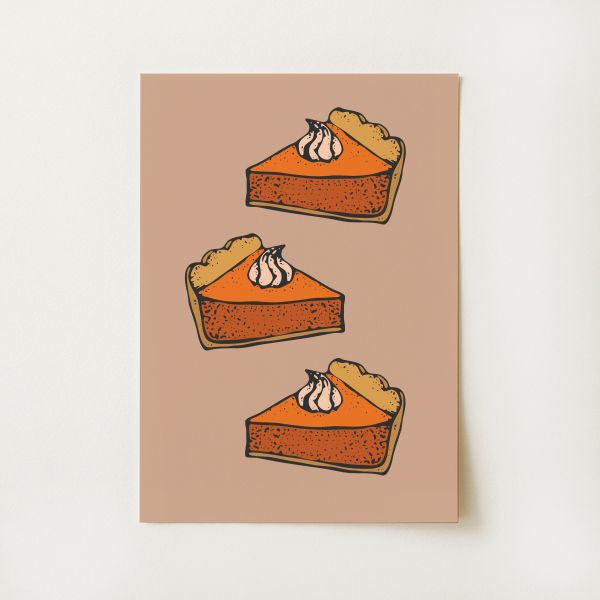 Pumpkin Pie Print