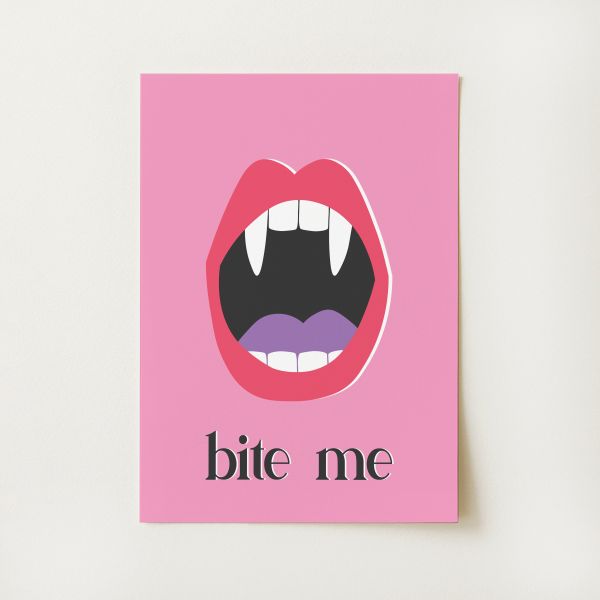Bite Me Print