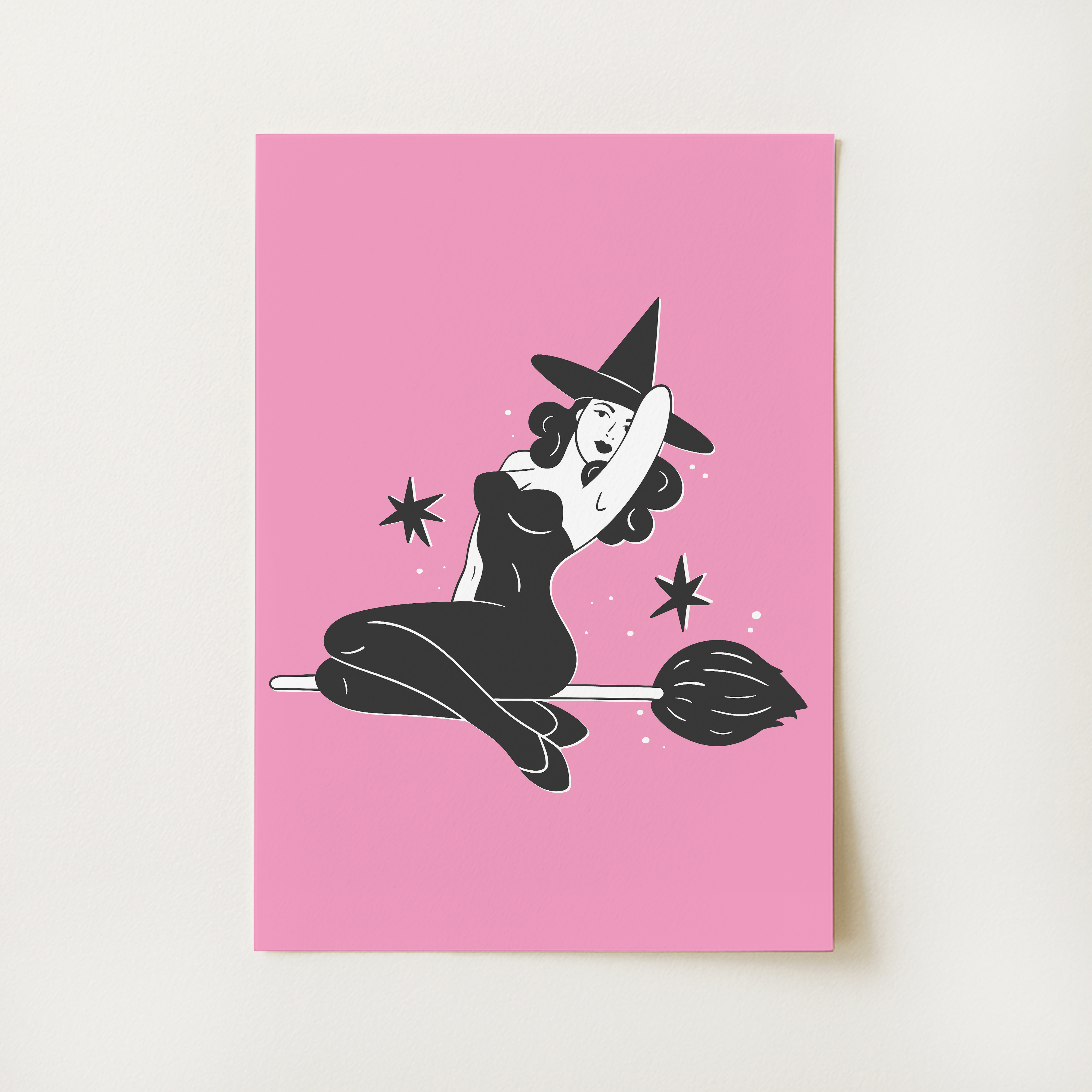 Witch Pinup Print