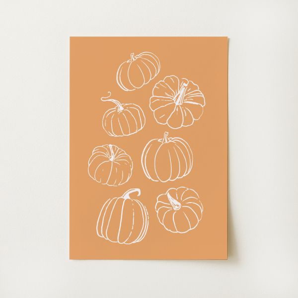 Pumpkins Print