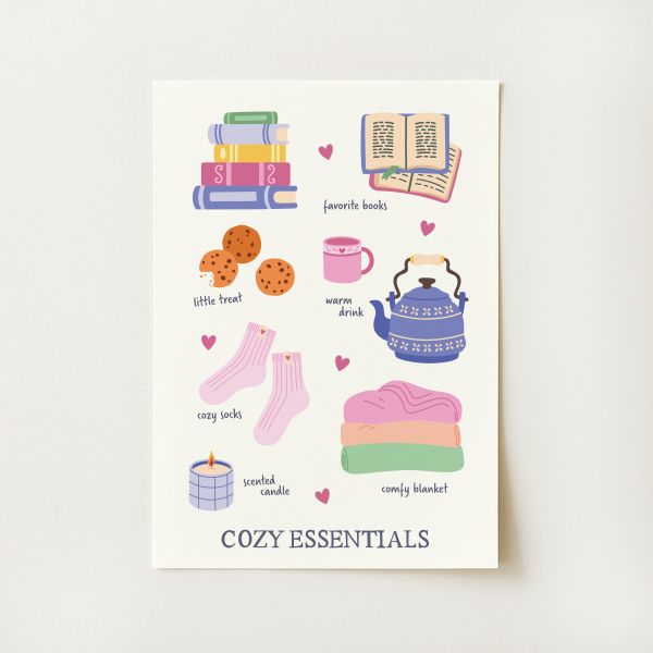 Cozy Essentials Print