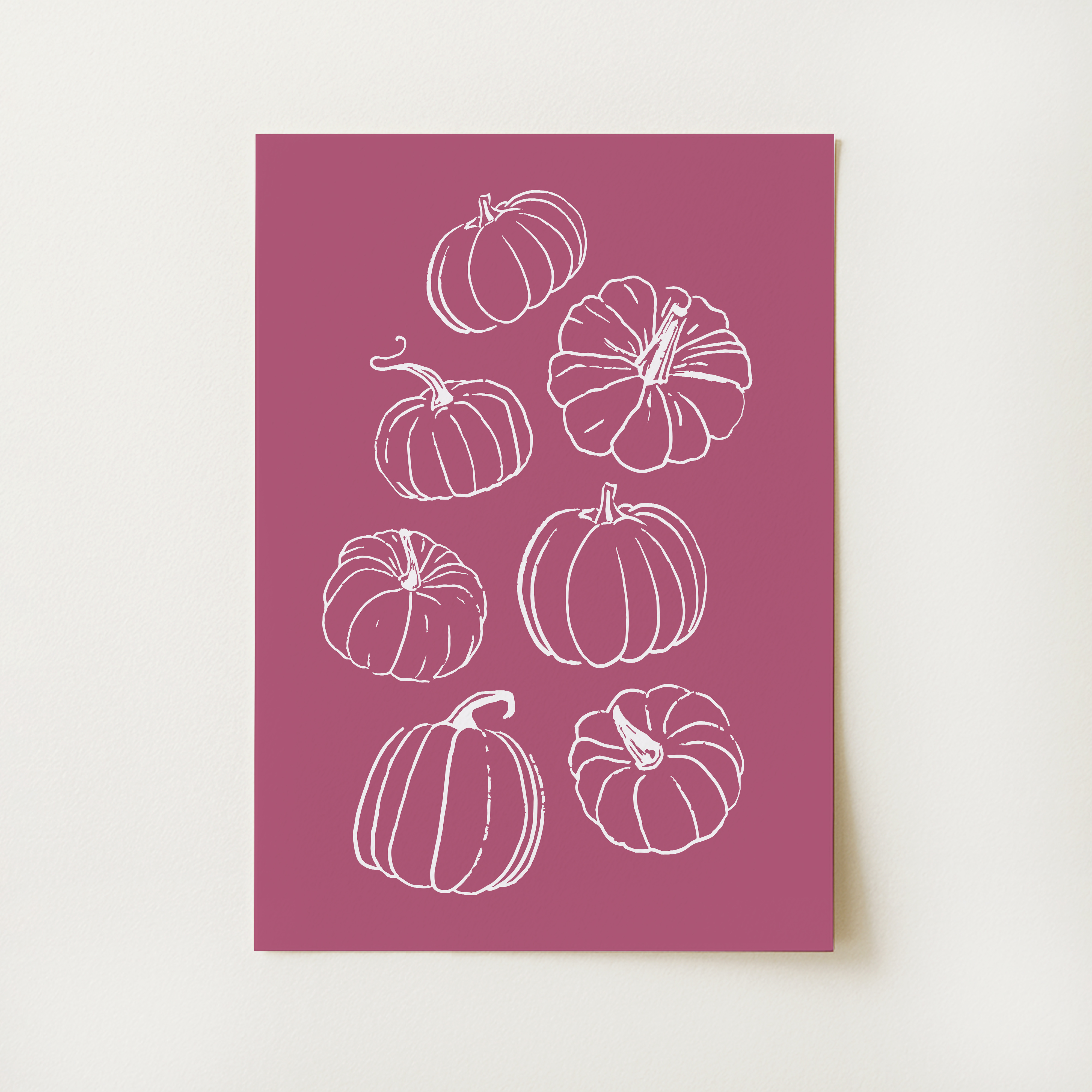 Pumpkins Print