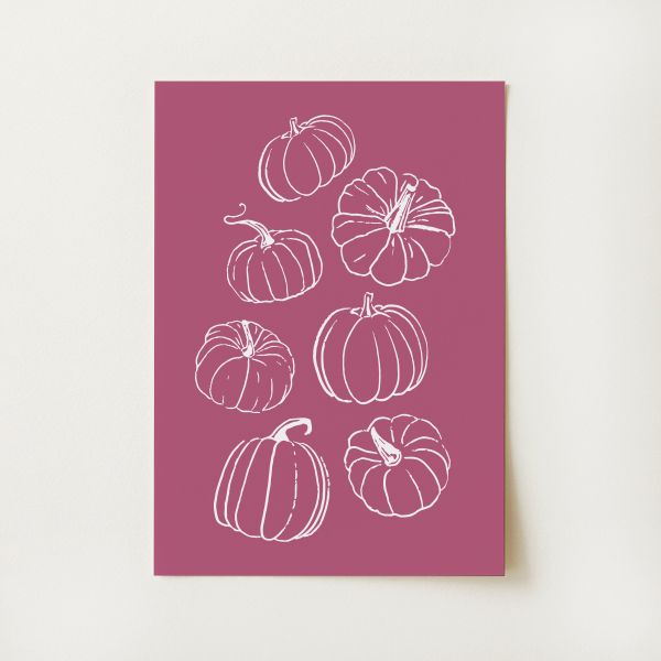 Pumpkins Print