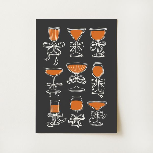 Halloween Cocktails Print