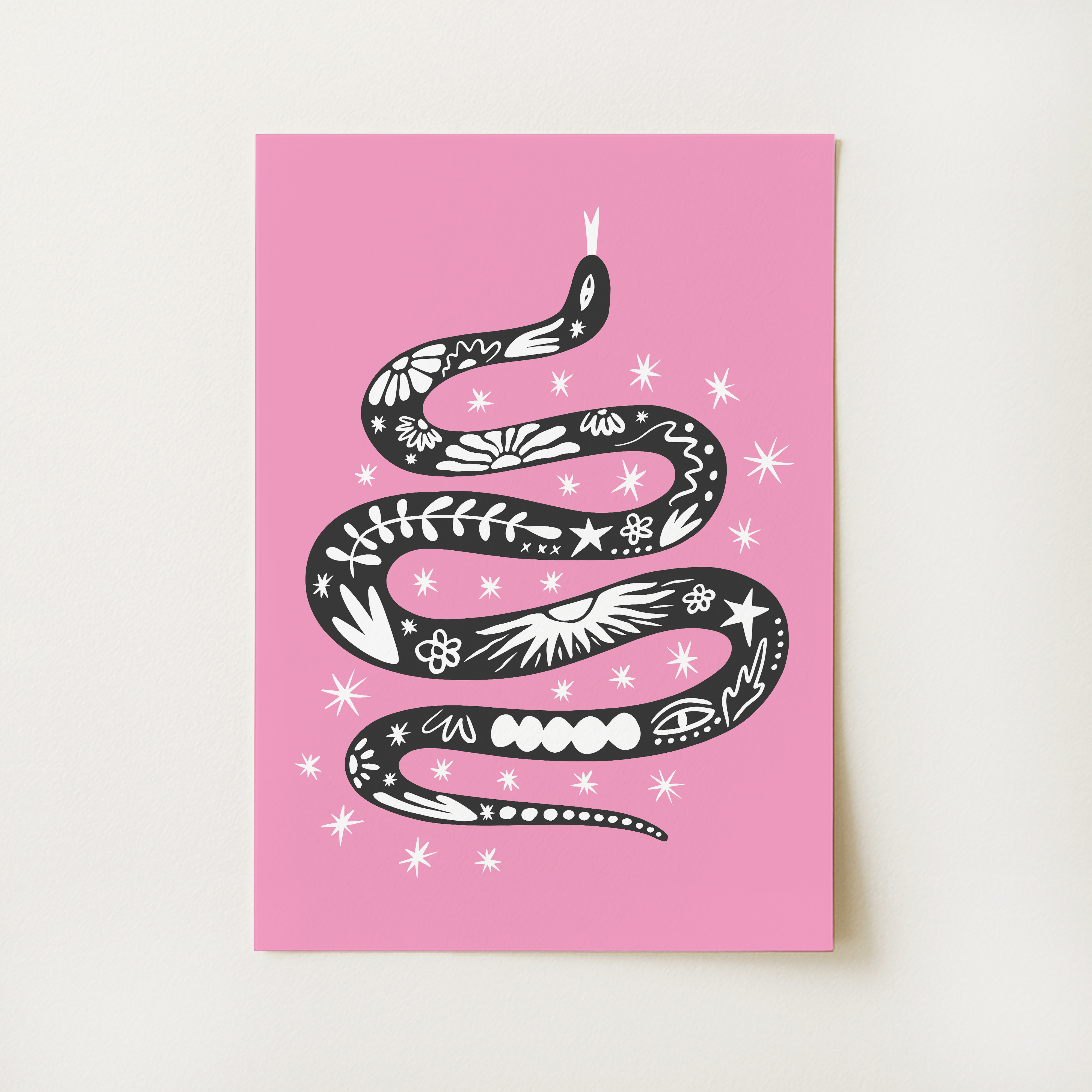 Magic Snake Print