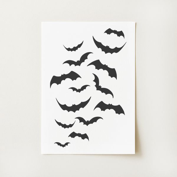 Bats Print