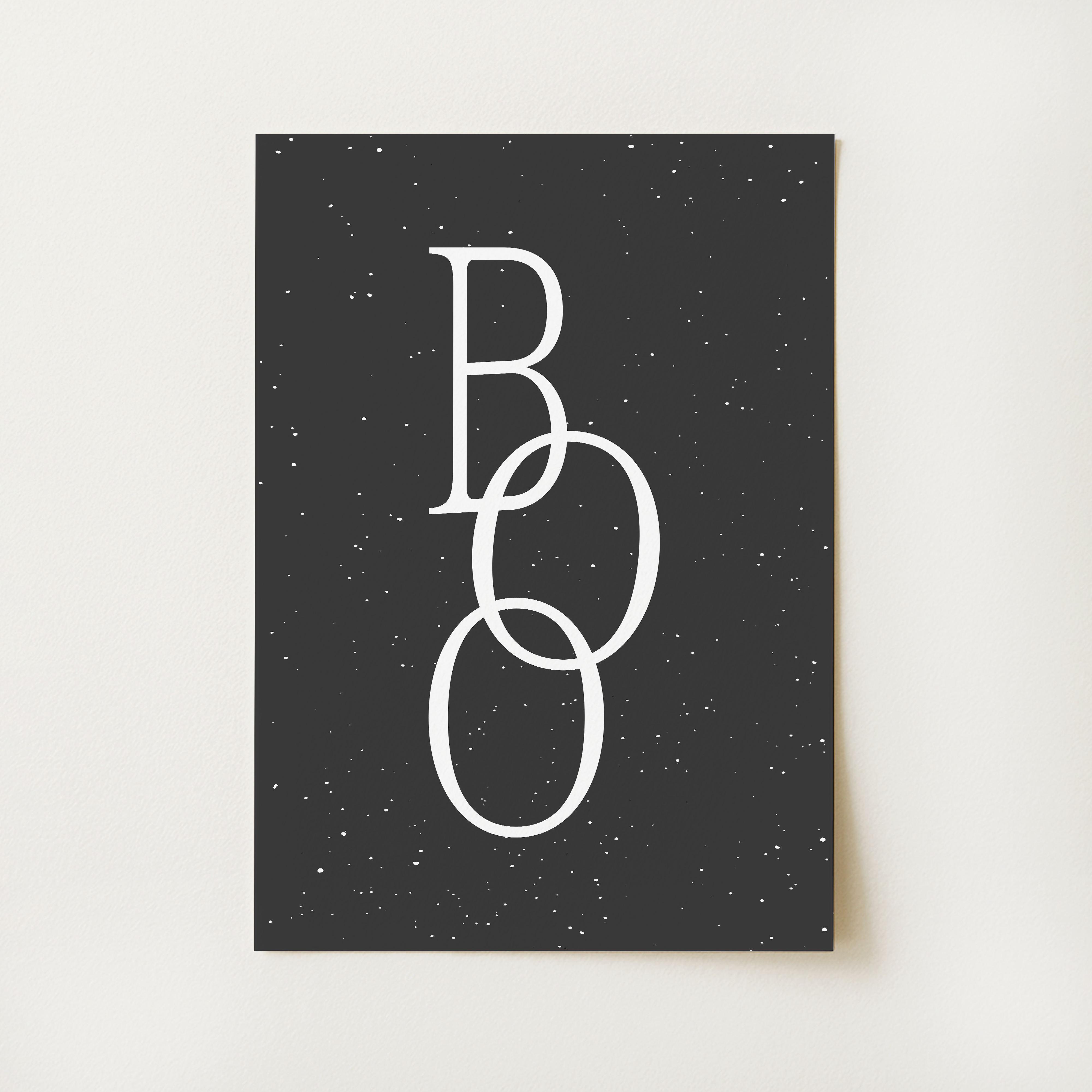 Boo Print