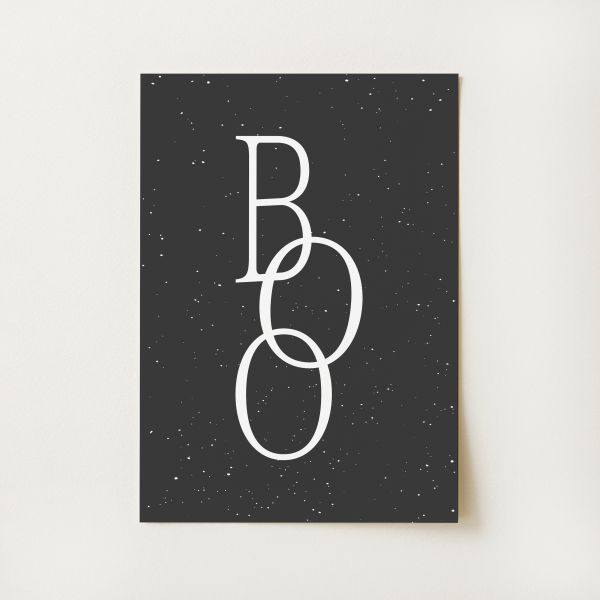 Boo Print