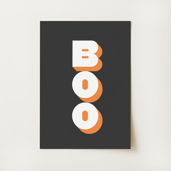 Boo Print