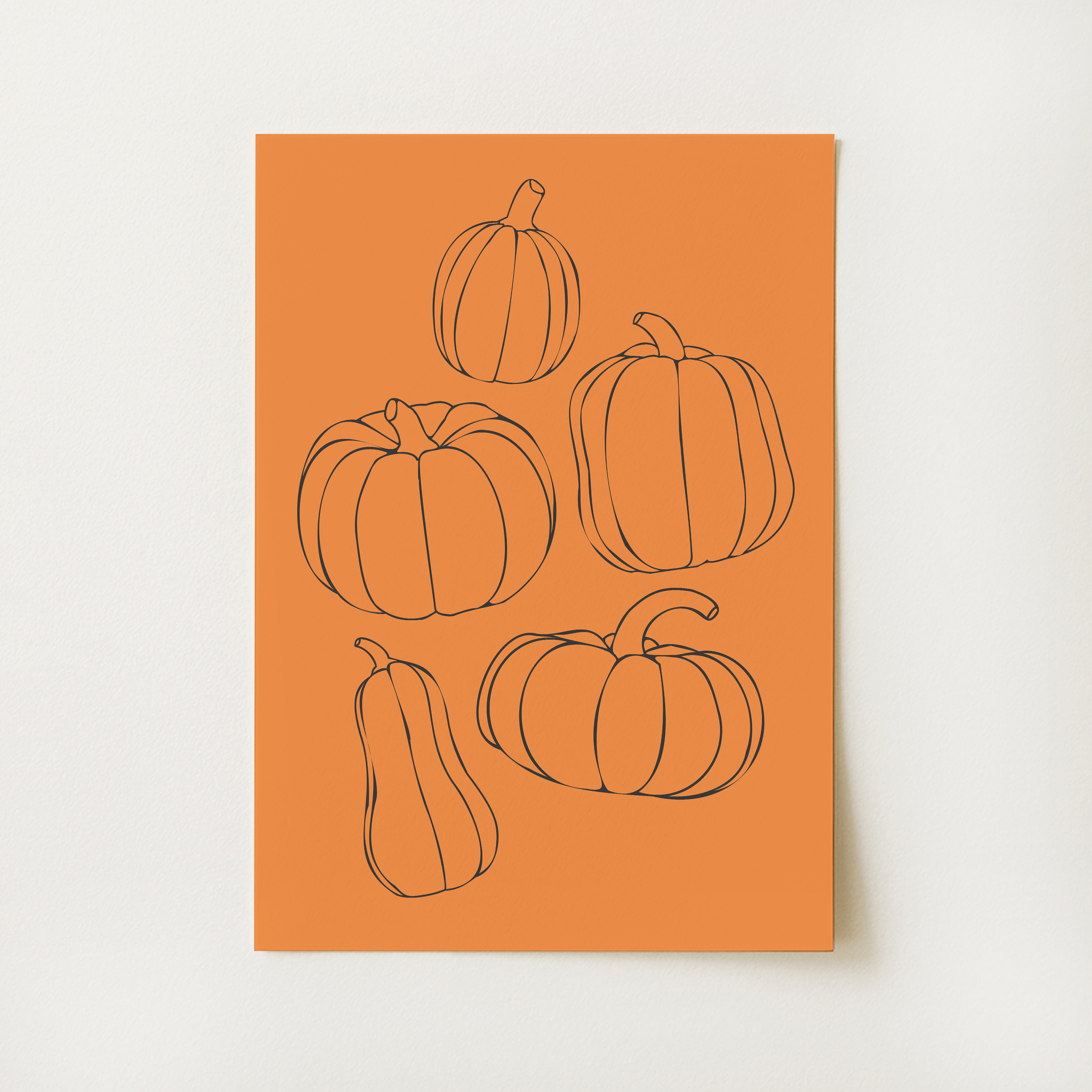 Pumpkins Print