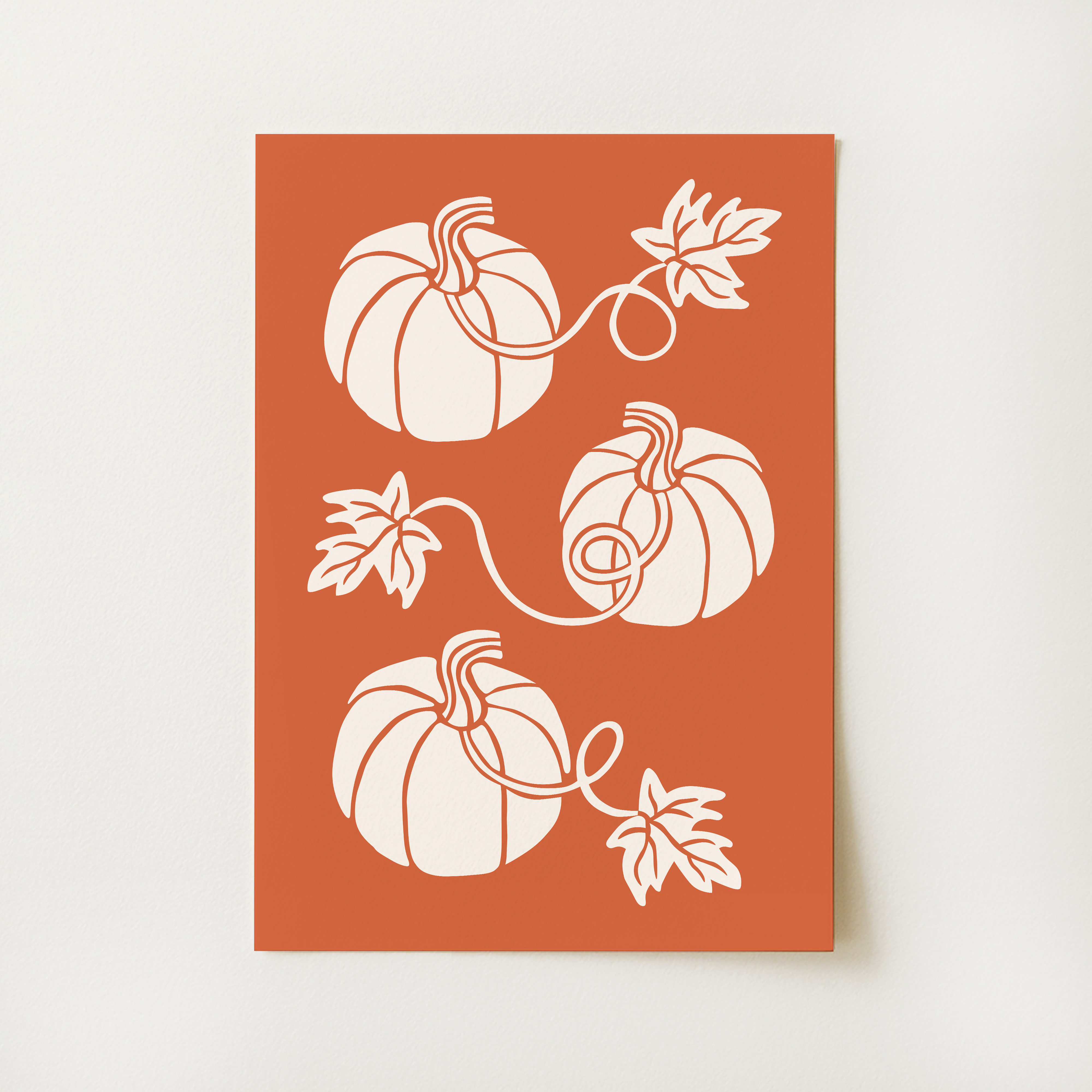 Cute Pumpkins Print