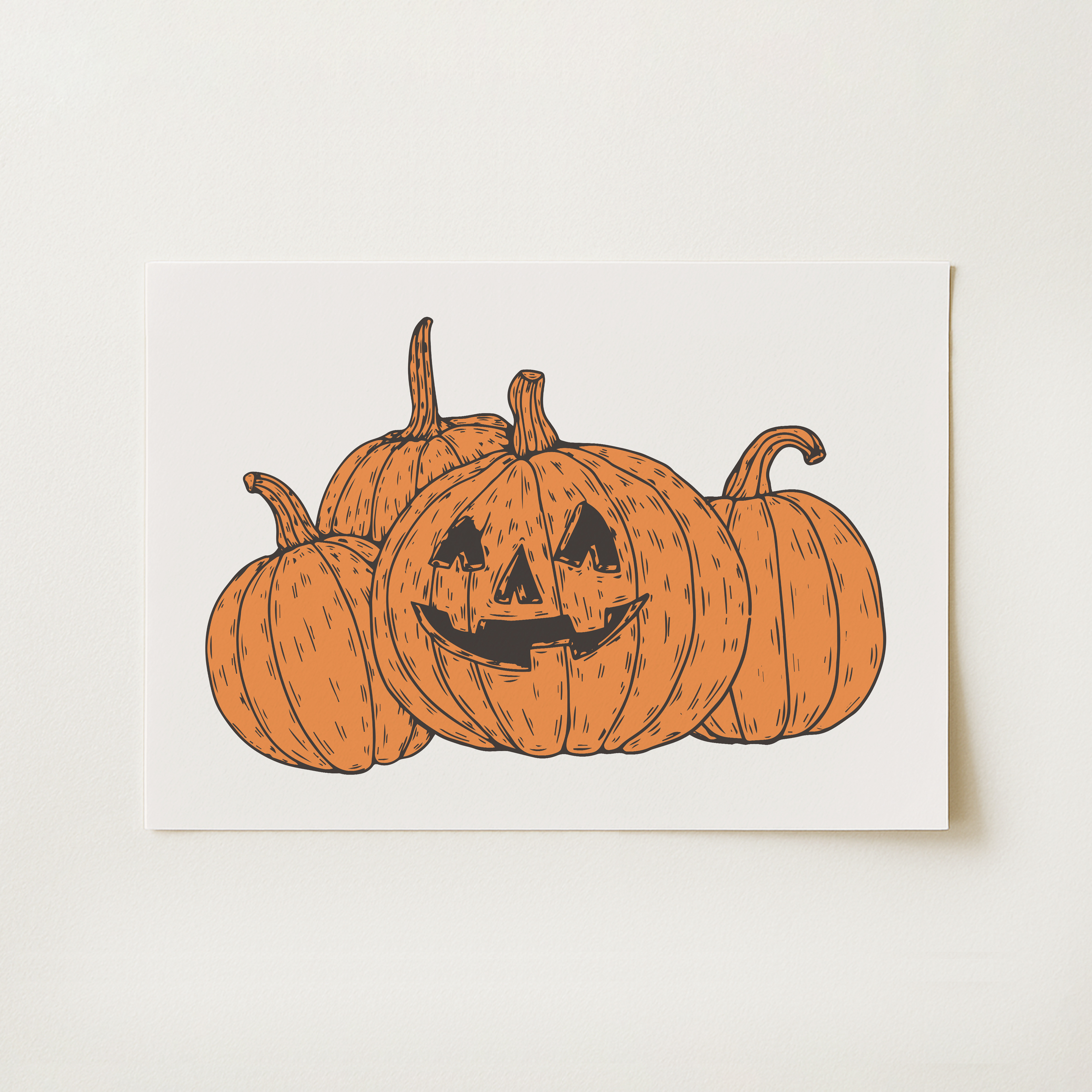Pumpkins Print