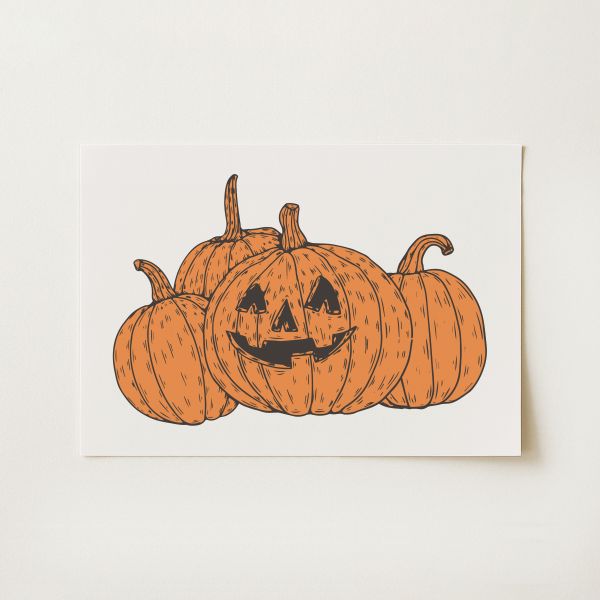 Pumpkins Print