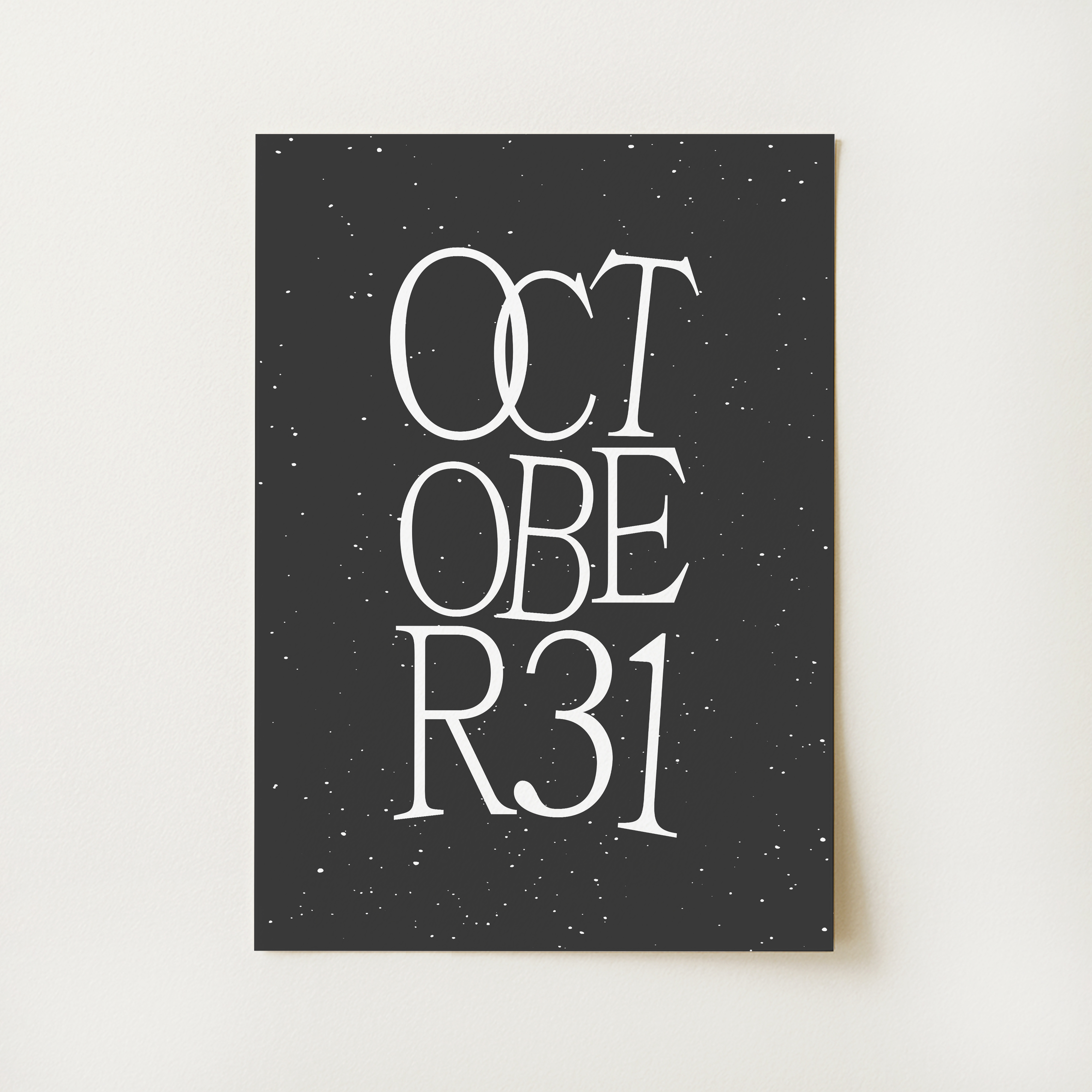 October 31 Print