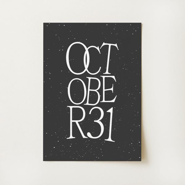 October 31 Print