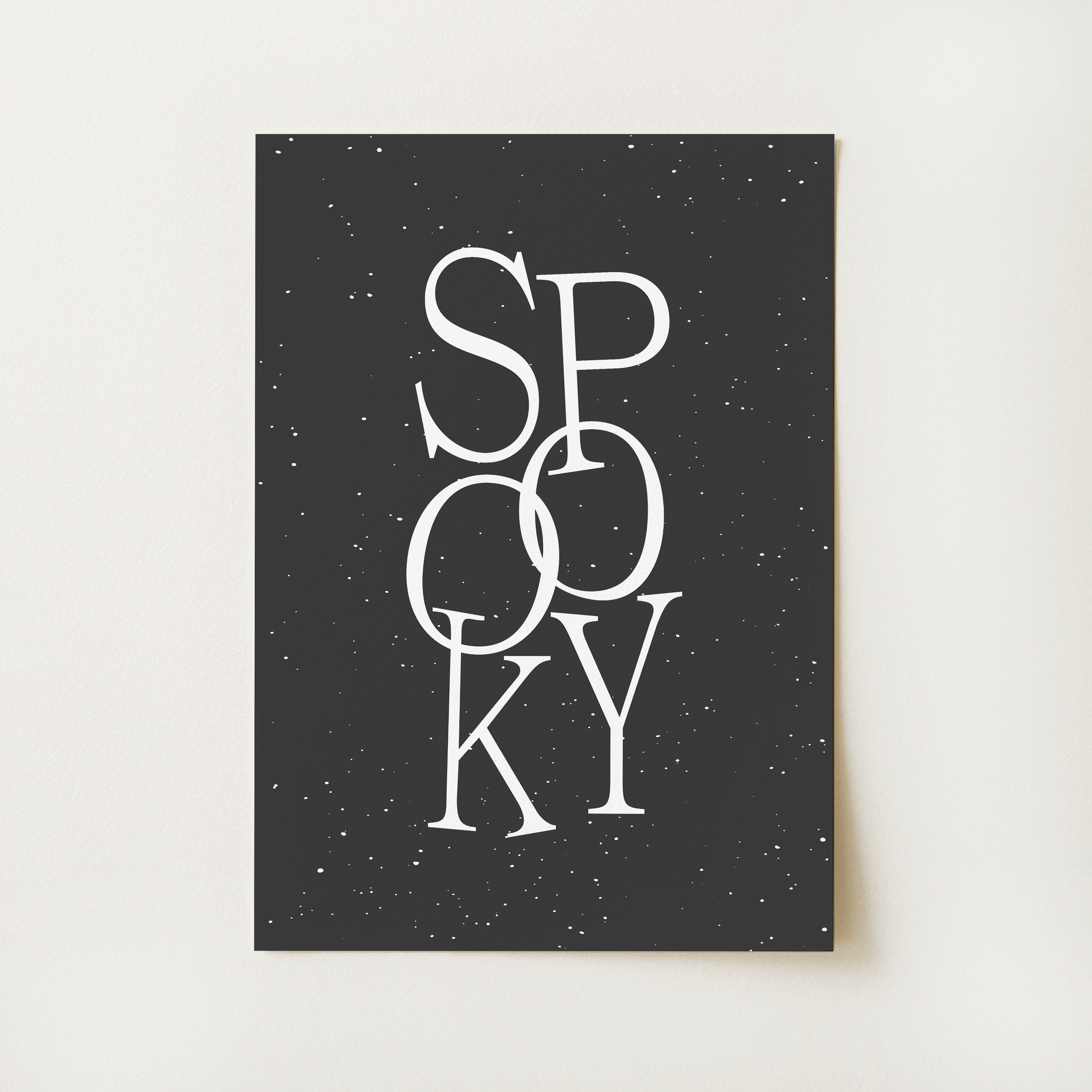 Spooky Print