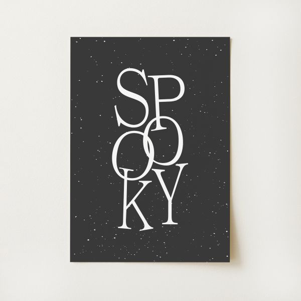 Spooky Print