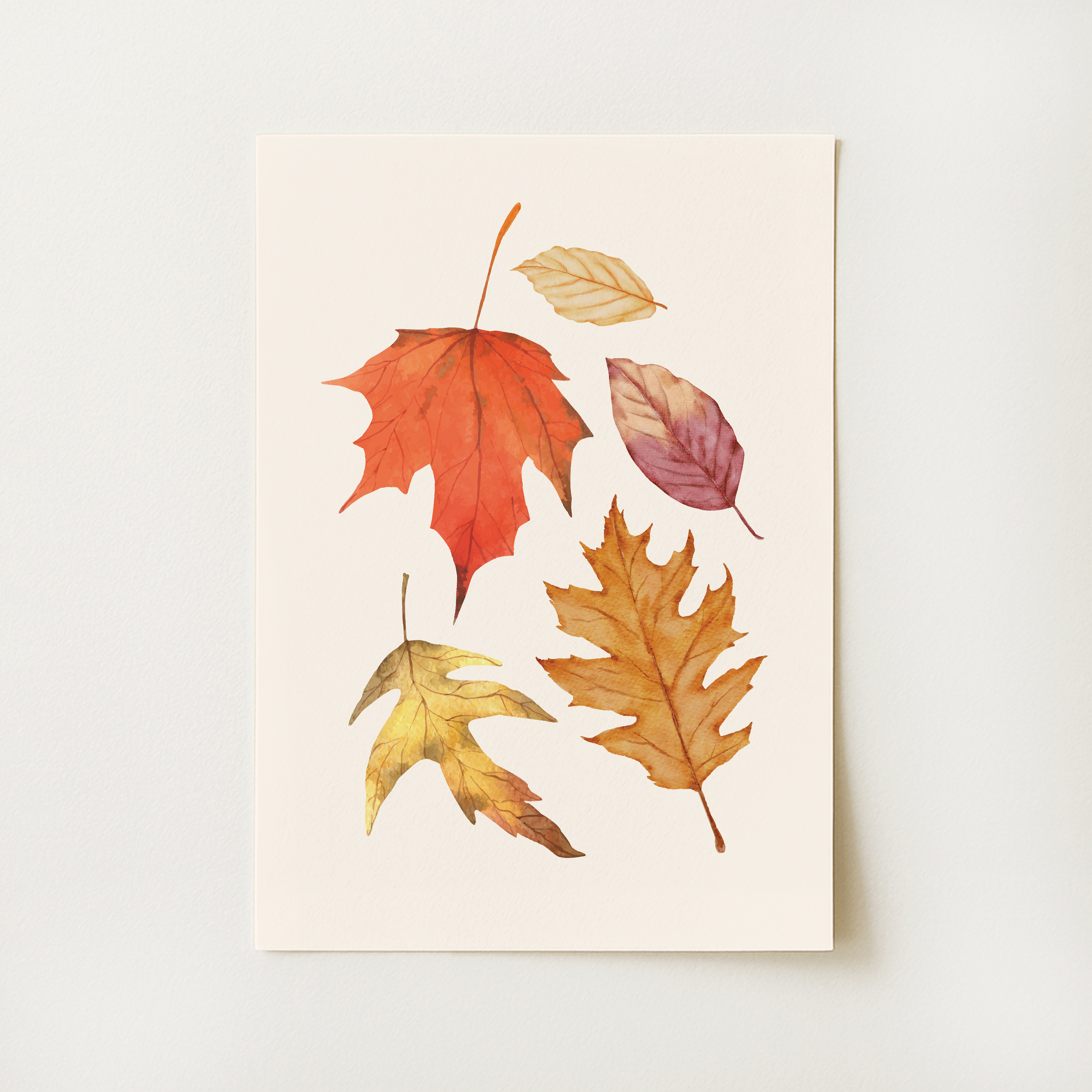 Autumn Leaves Print