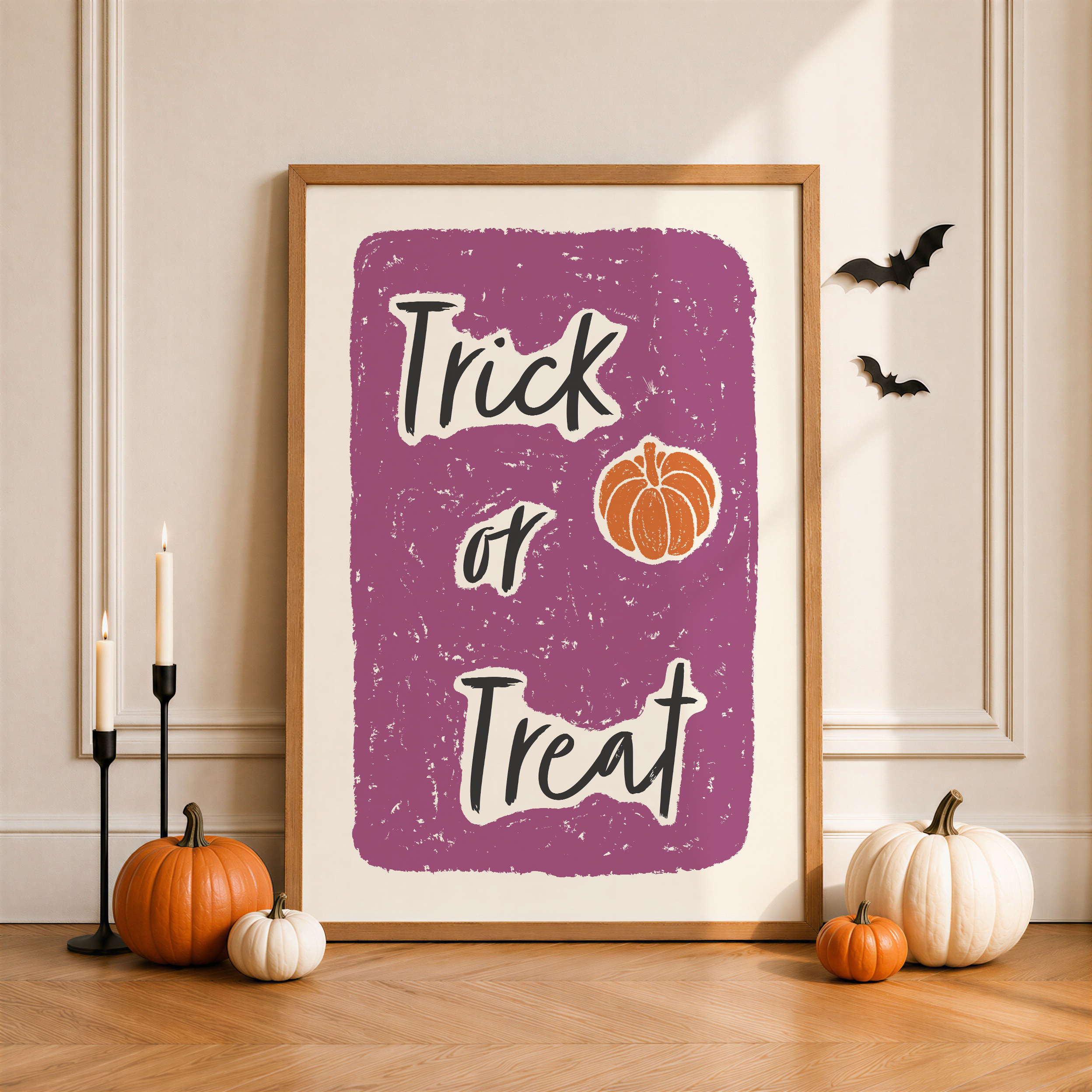 Trick or Treat Sketch Print - Image 3