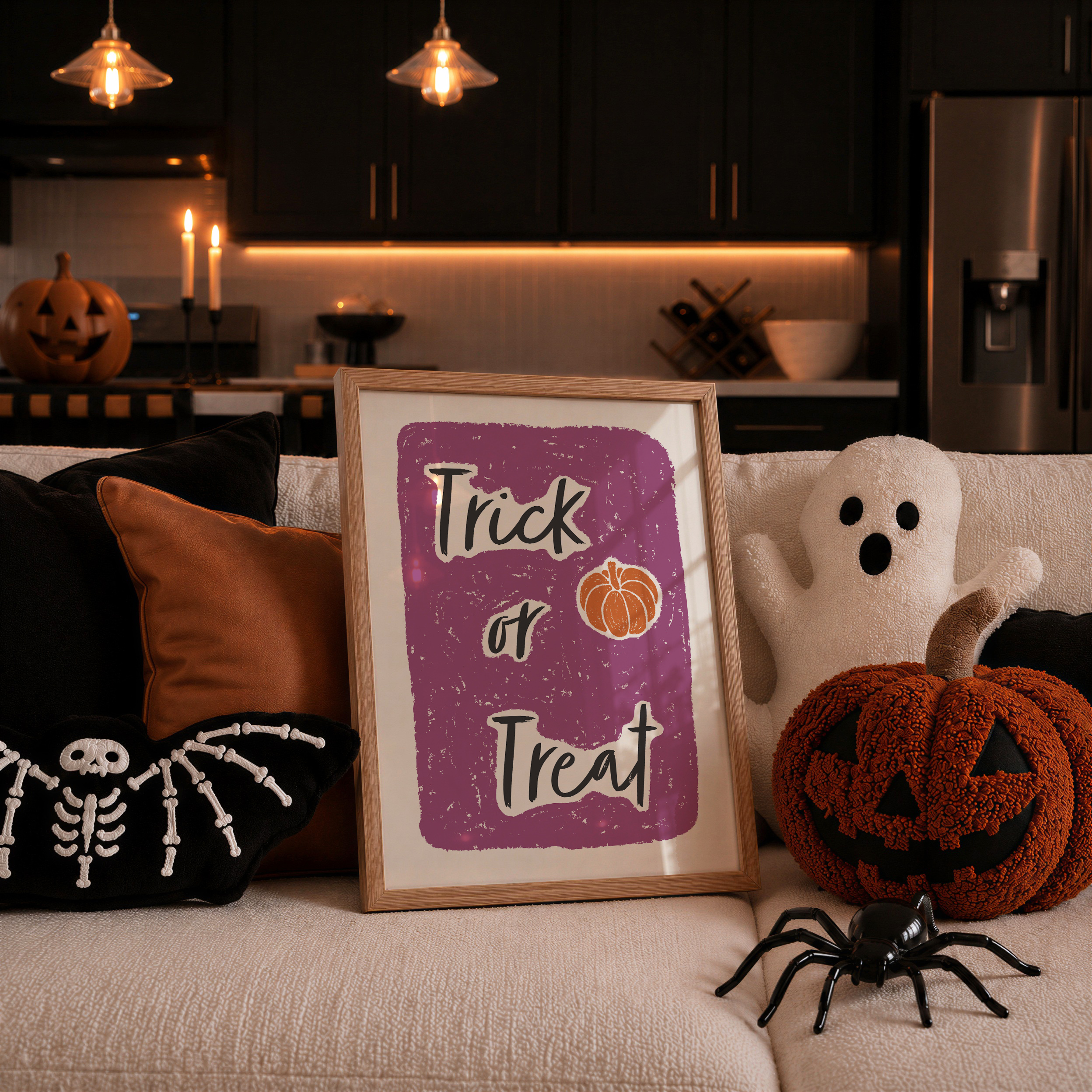 Trick or Treat Sketch Print - Image 5