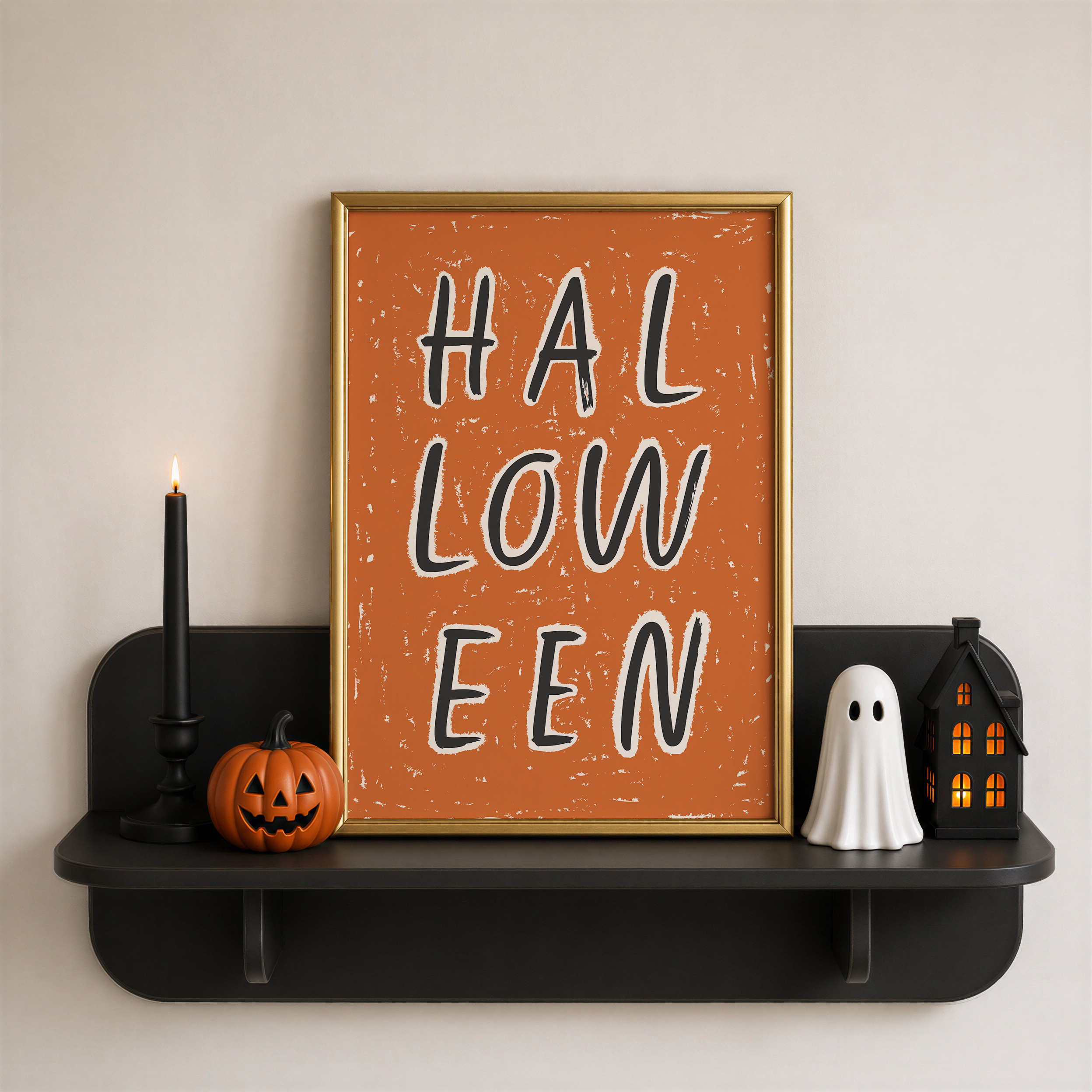 Halloween Sketch Print - Image 2