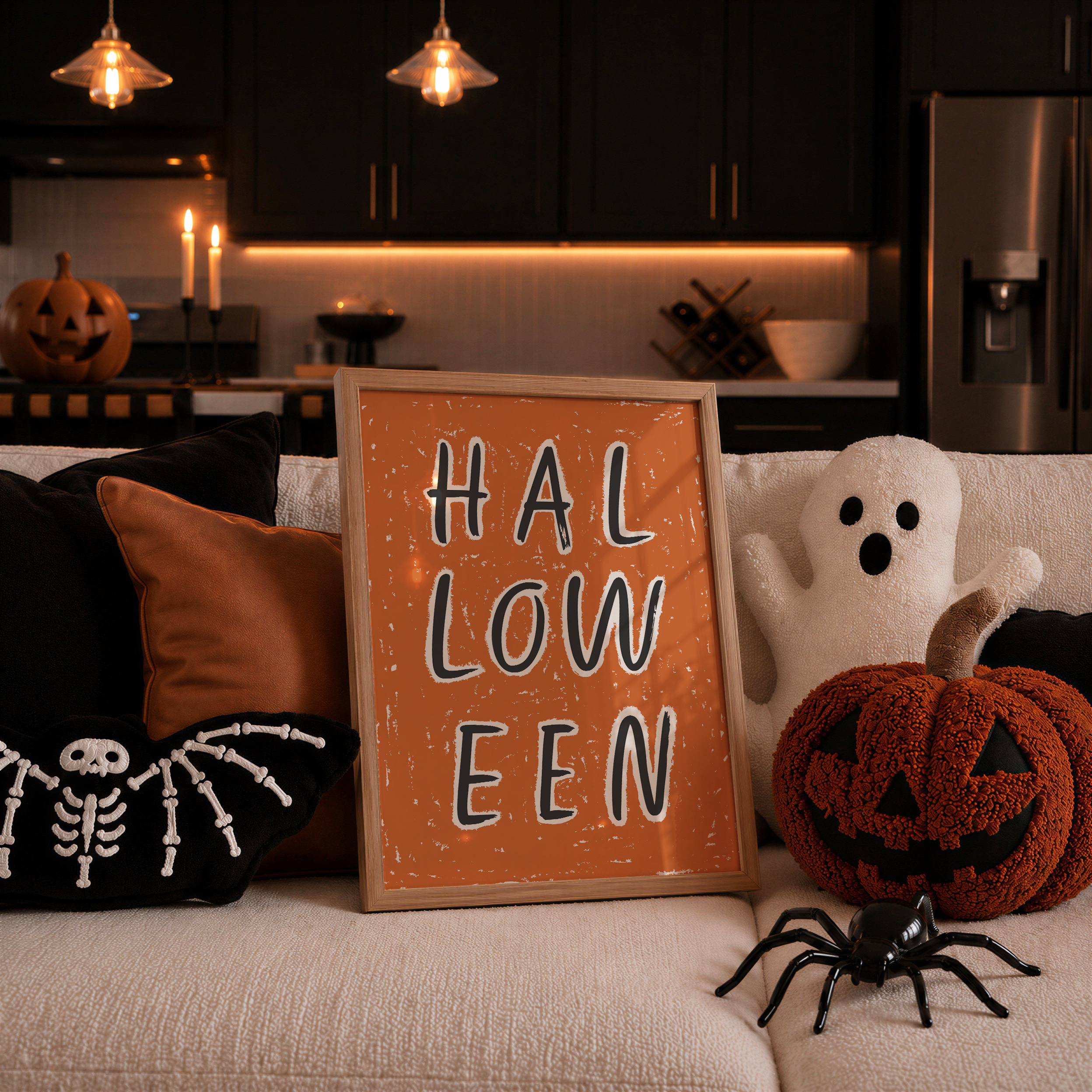 Halloween Sketch Print - Image 3