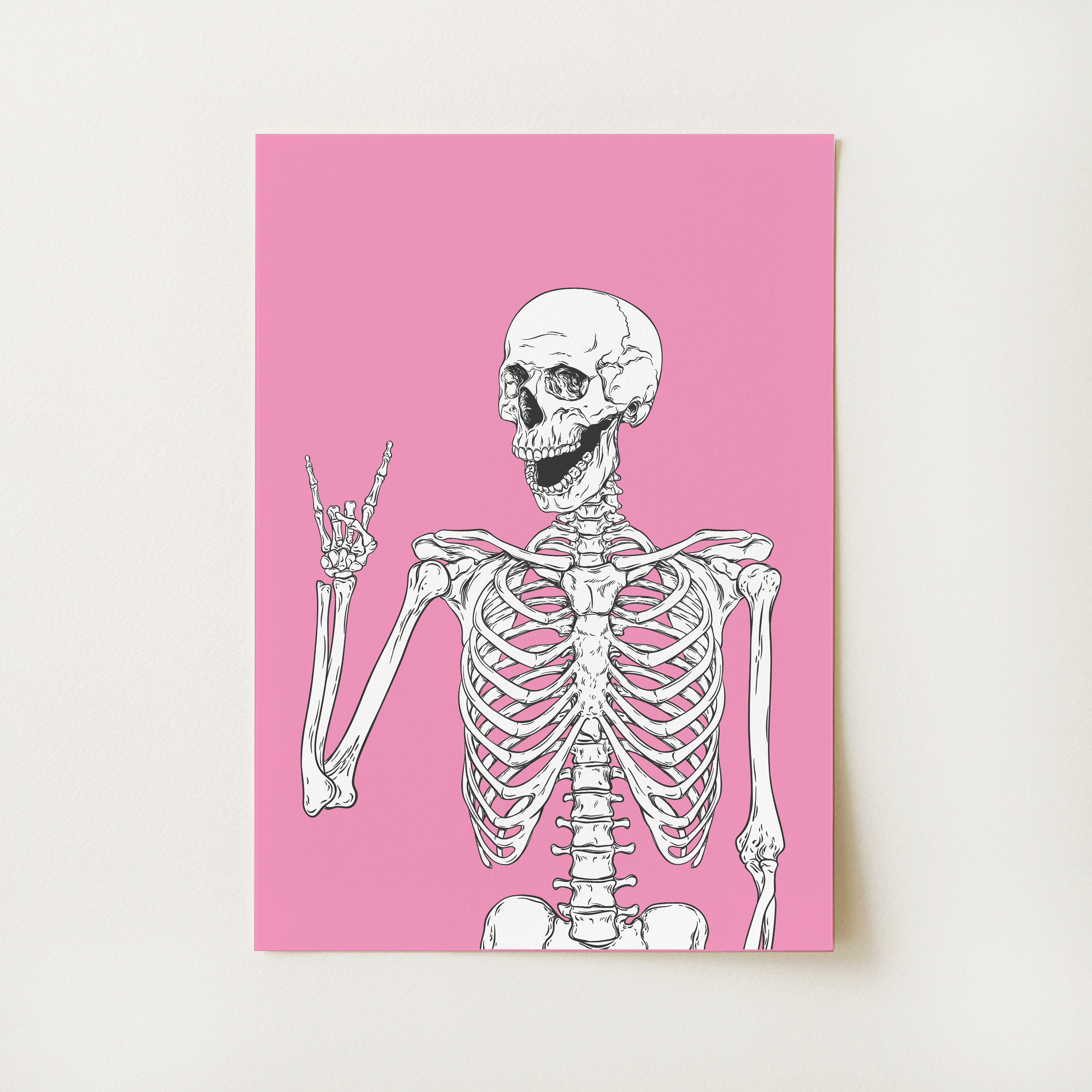 Skeleton Print