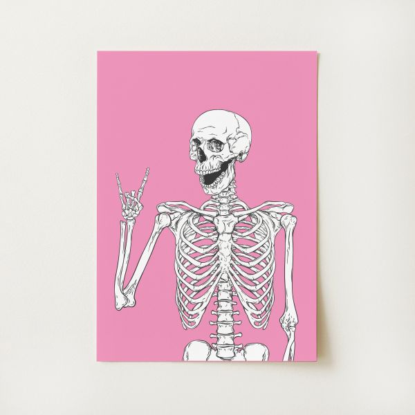 Skeleton Print