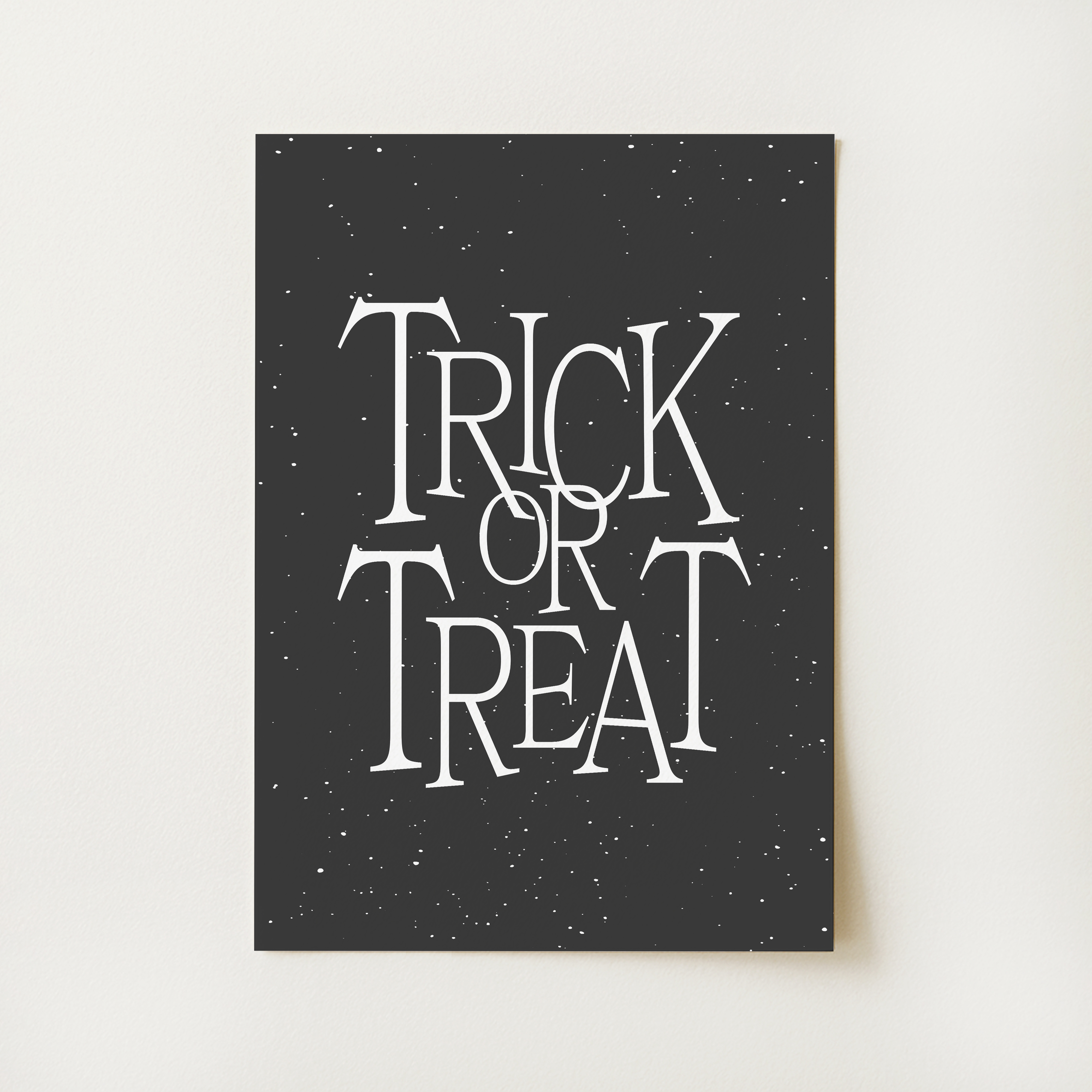 Trick or Treat Print