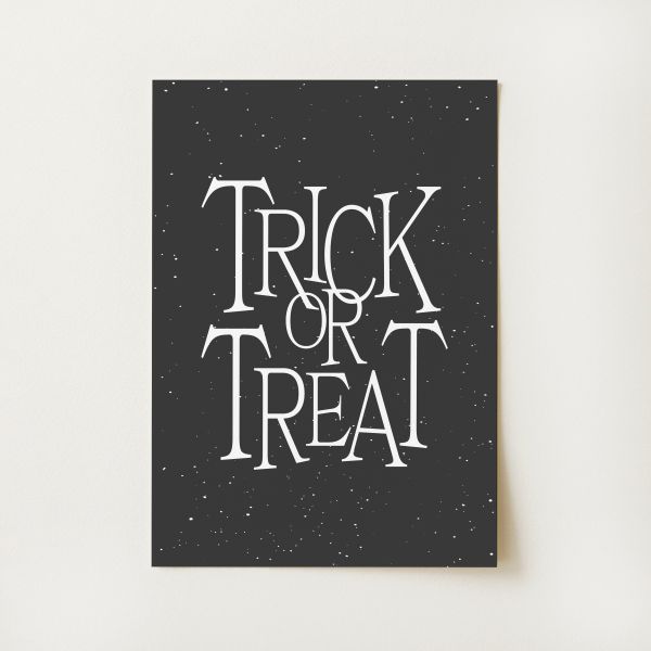 Trick or Treat Print