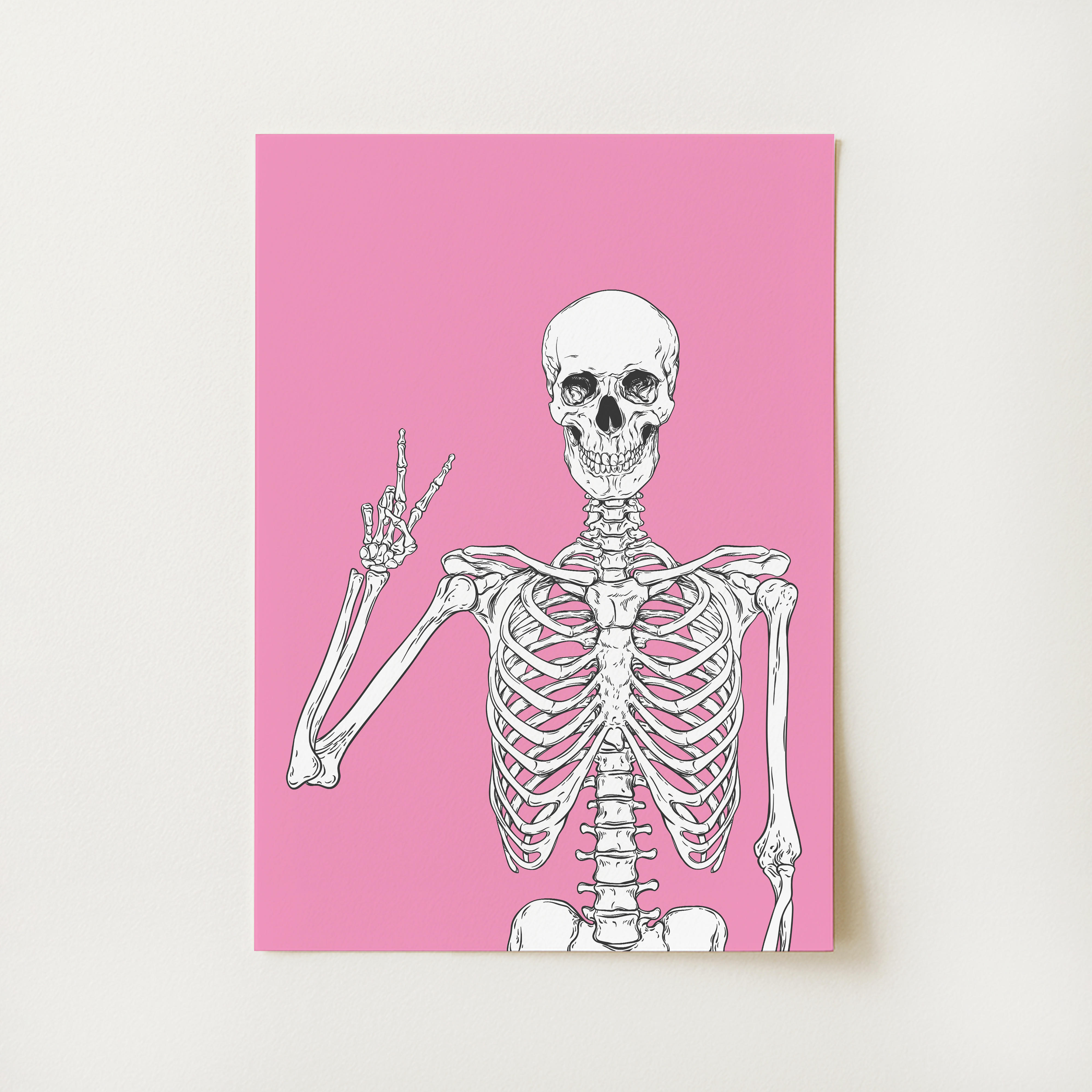 Skeleton Print