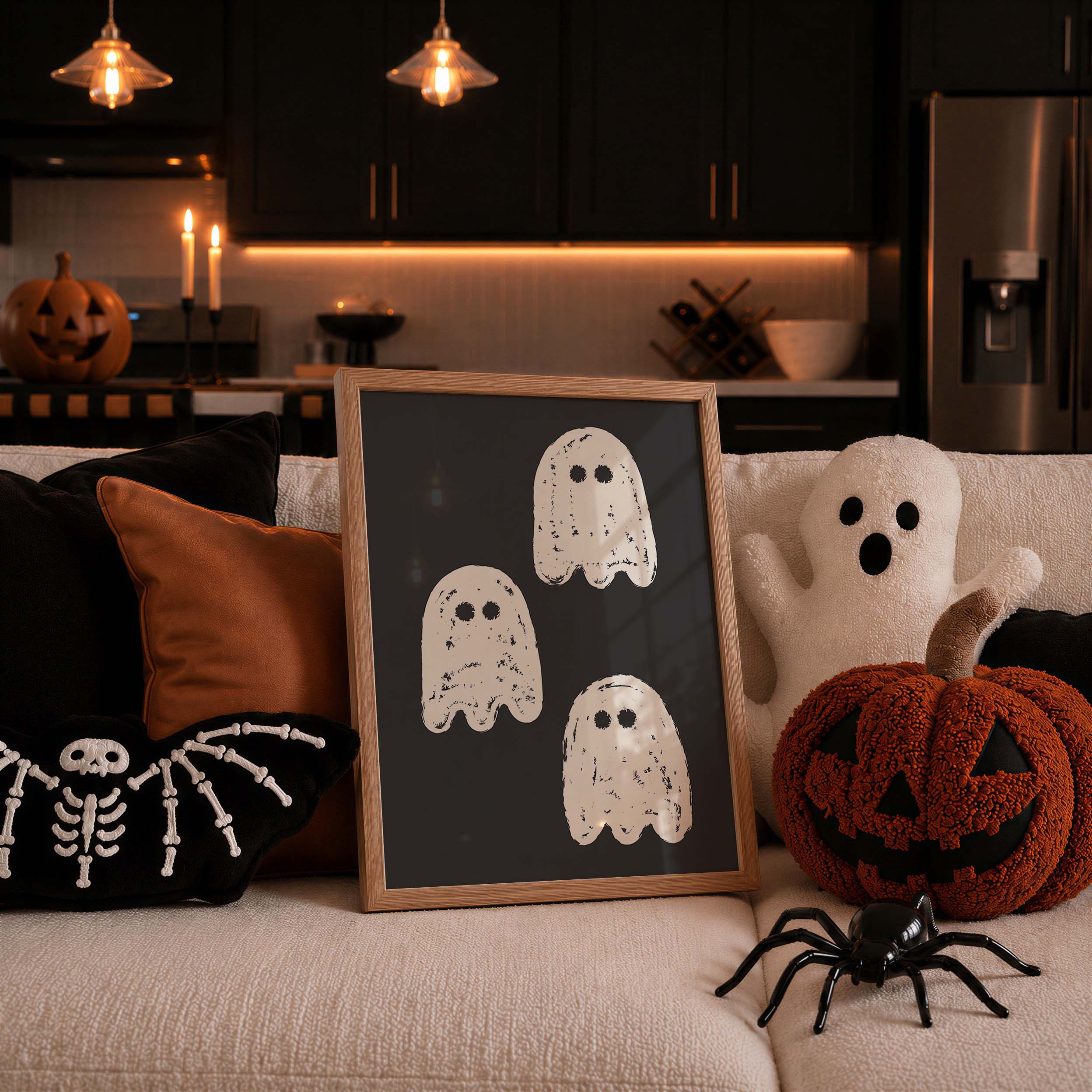 Ghosts Sketch Print - Image 5