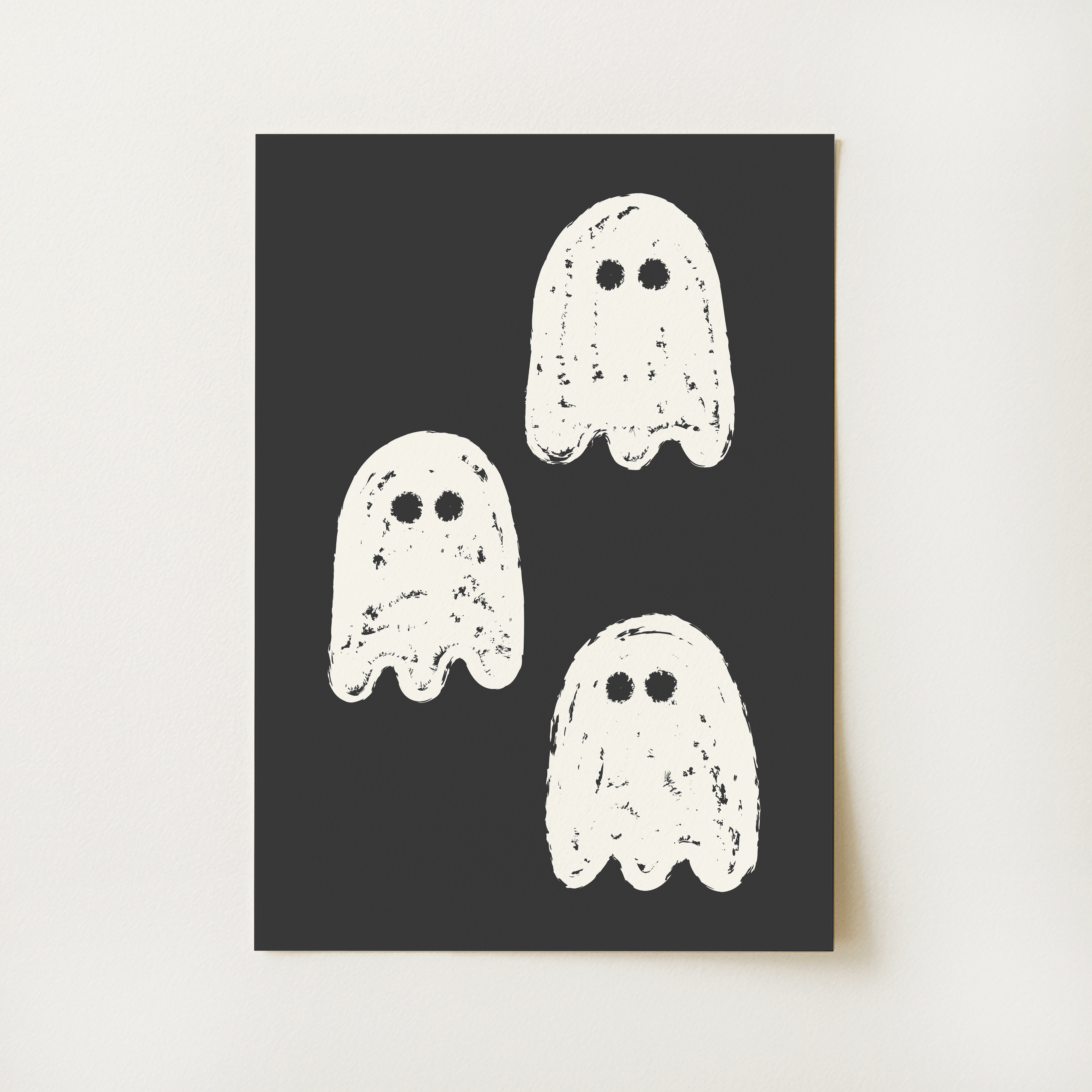 Ghosts Sketch Print