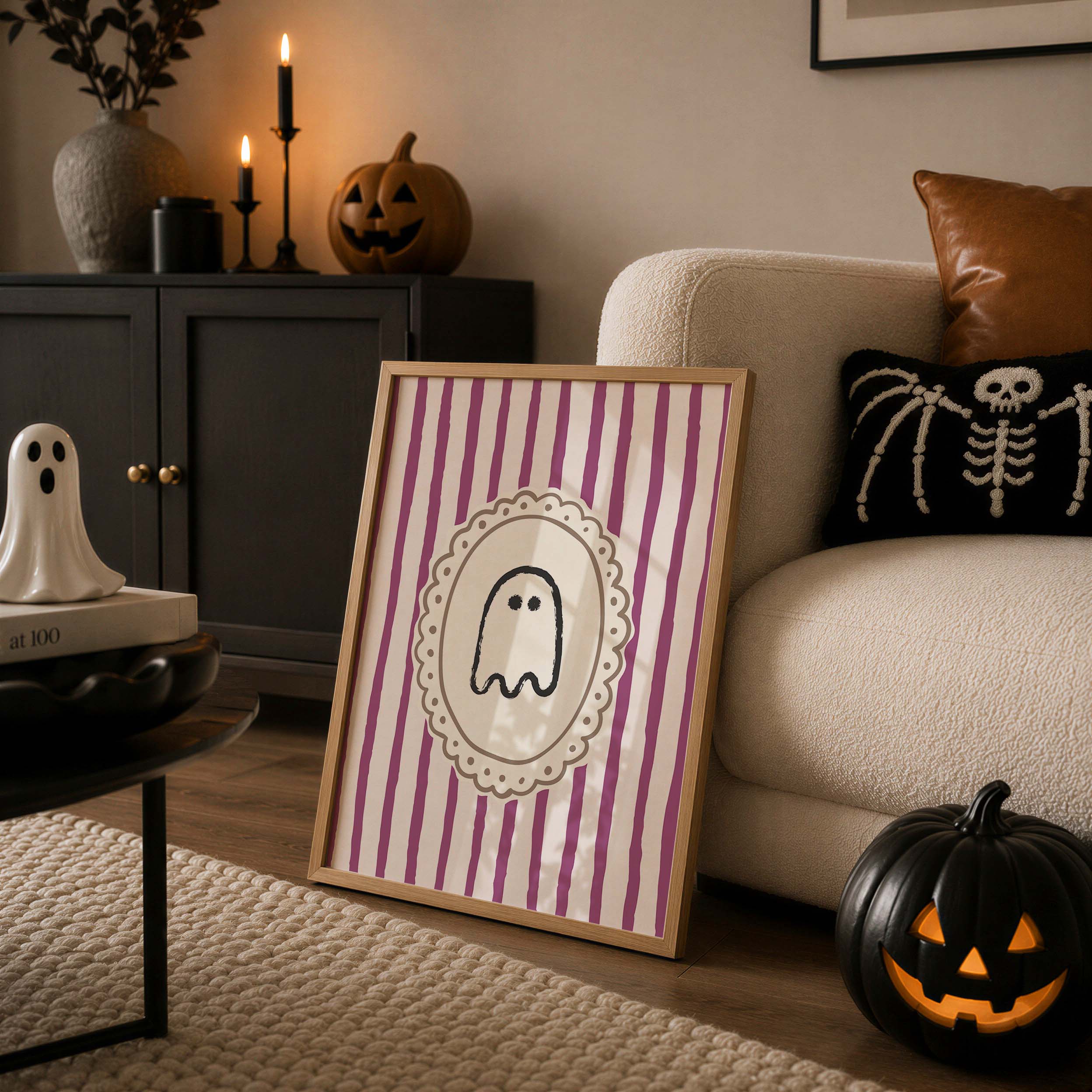 Striped Ghost Print - Image 3