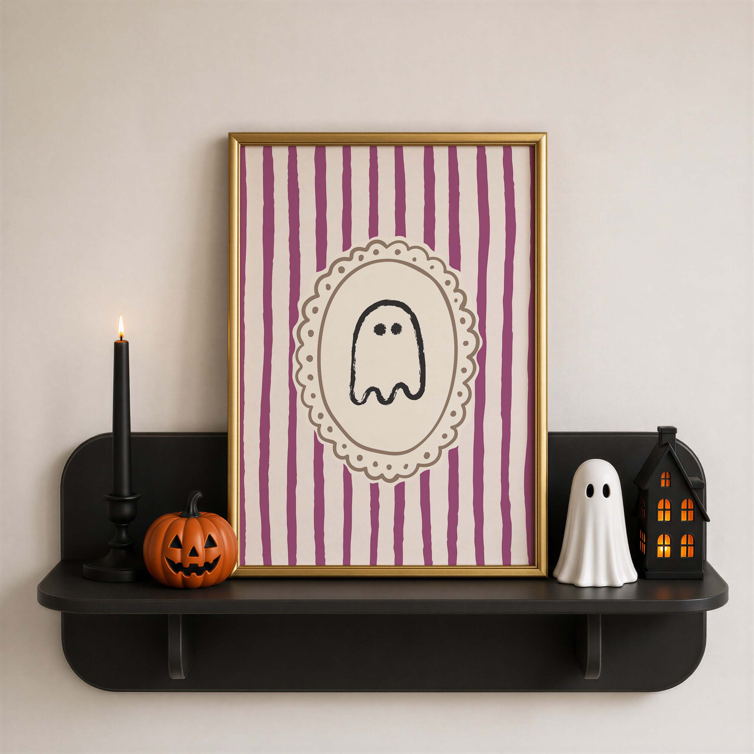 Striped Ghost Print - Image 2