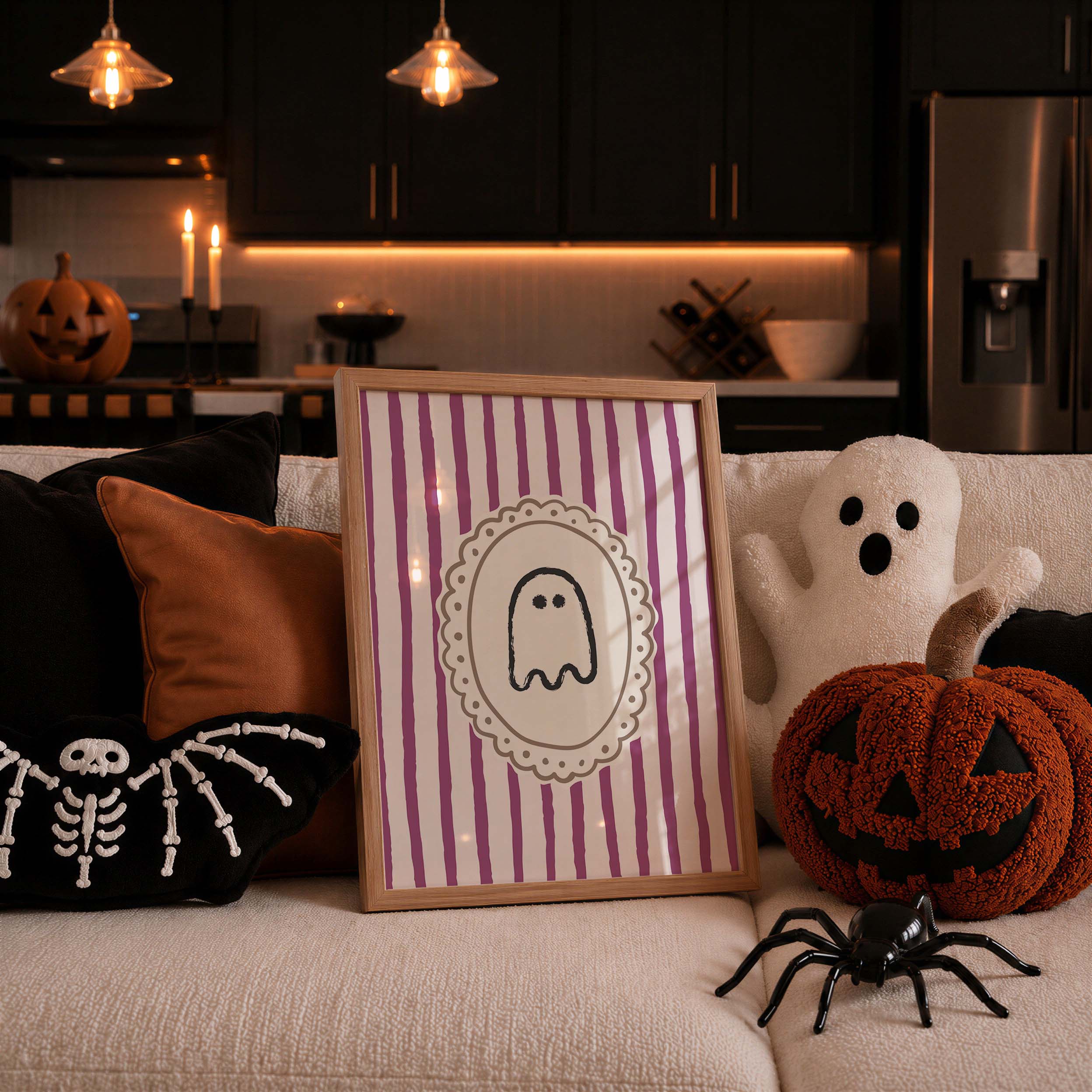 Striped Ghost Print - Image 4