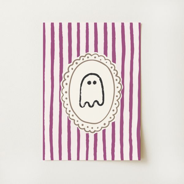 Striped Ghost Print